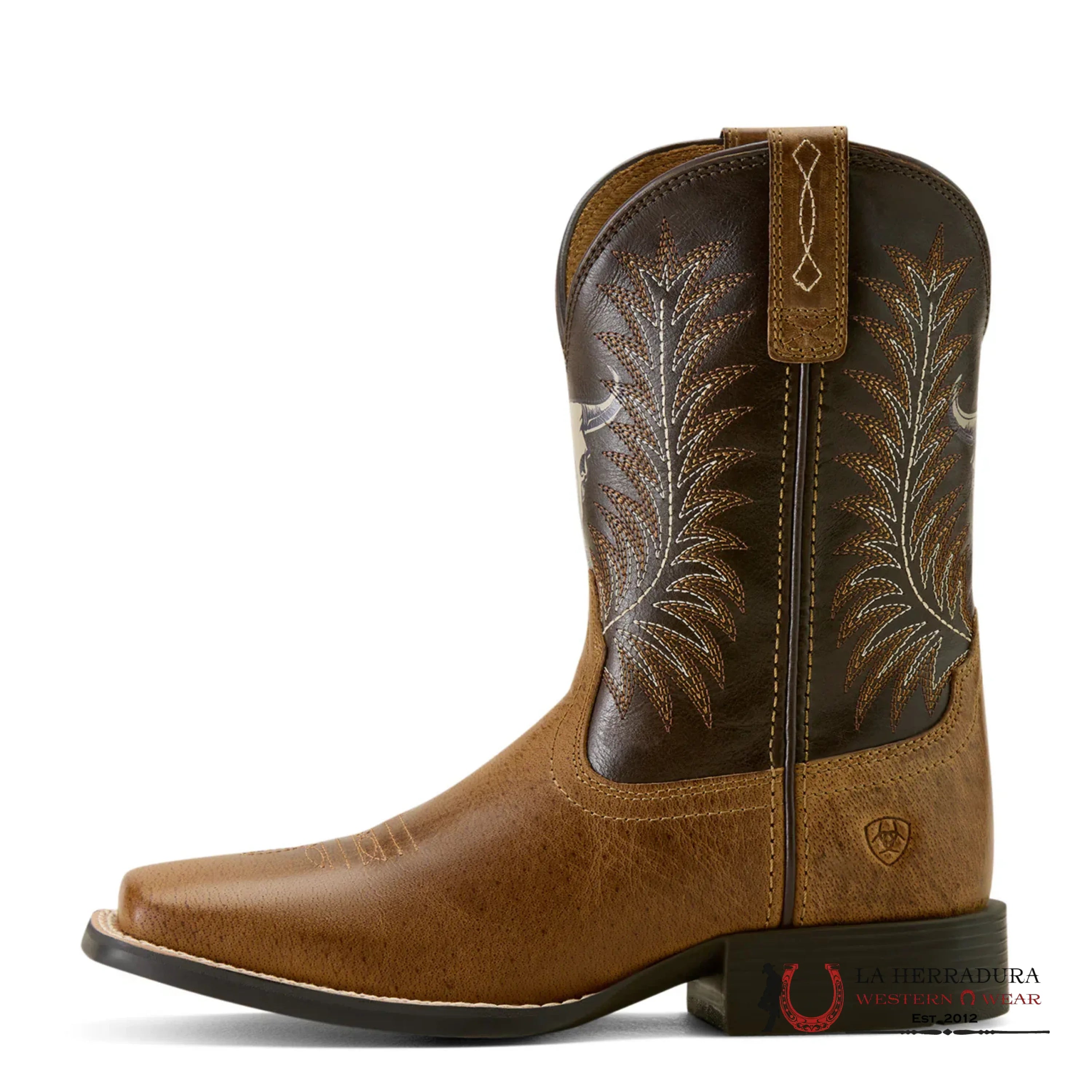 ARIAT KIDS STAMPEDE DESERT BROWN/THUNDER BROWN 10063827 NIÑOS