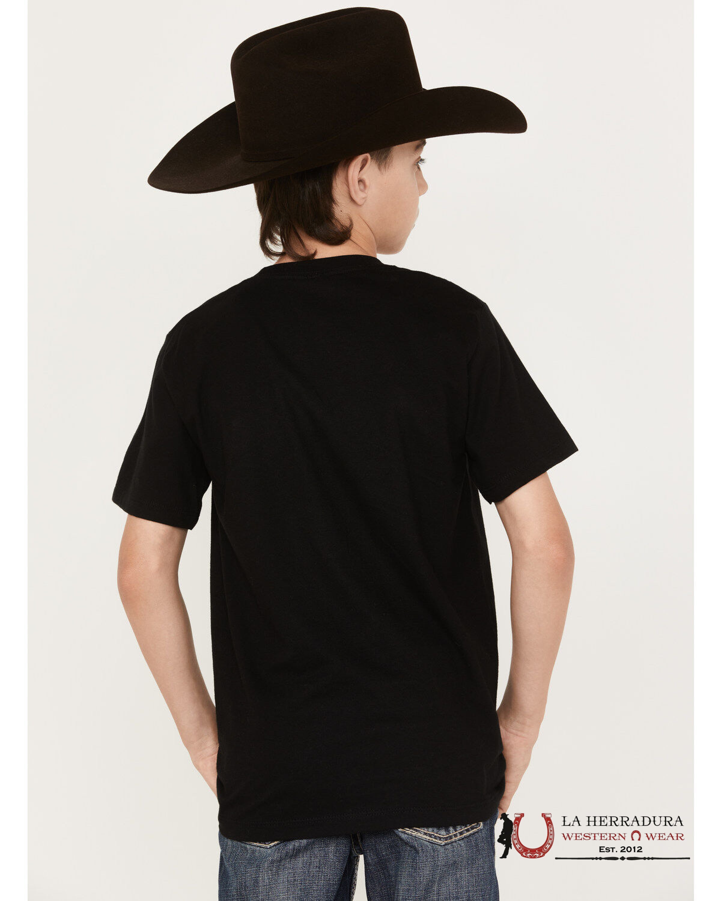 ARIAT KIDS TSHIRT -BOYS BLACK VIVA MÉXICO SS 10039939 NIÑOS