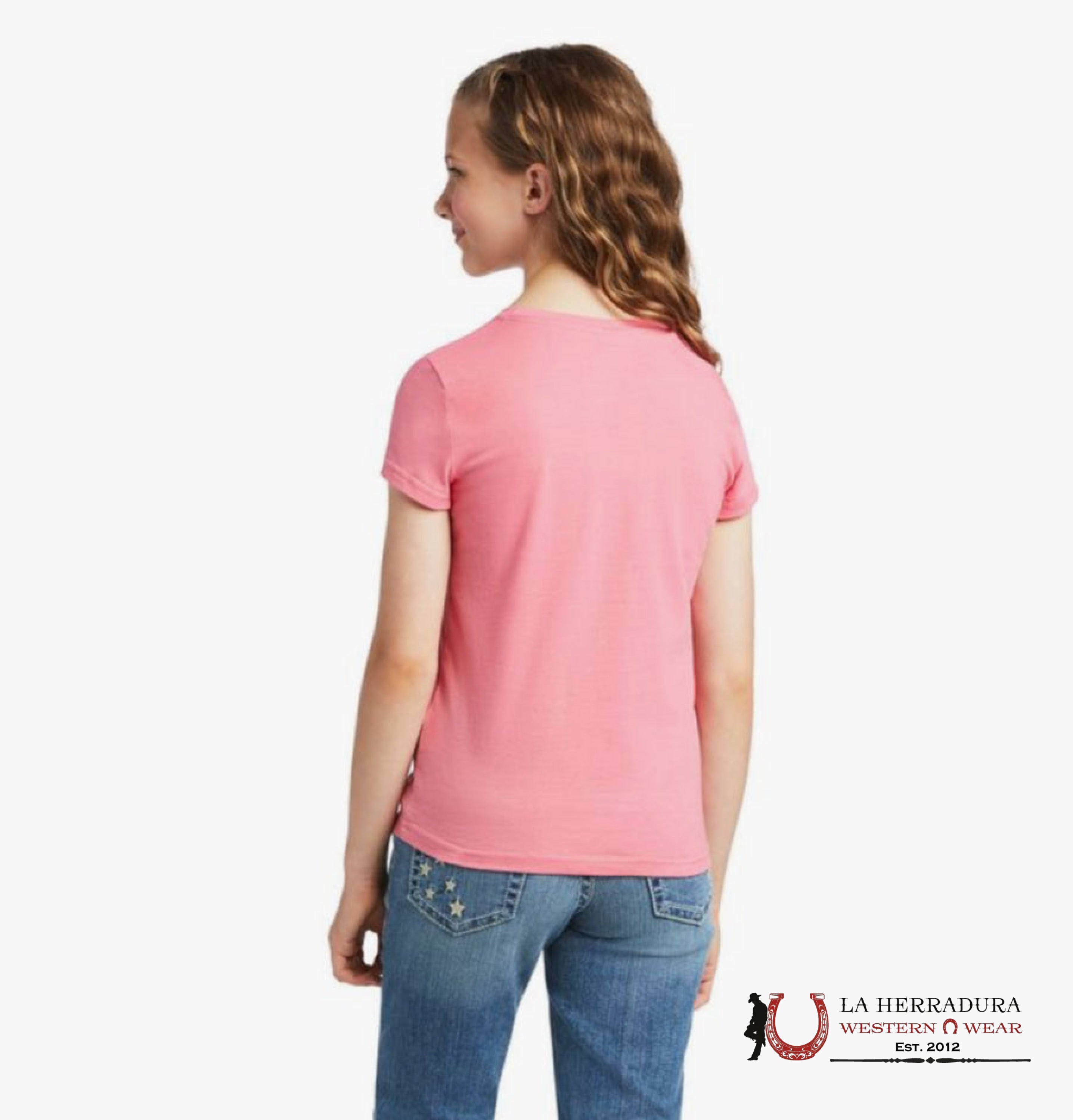 ARIAT KIDS TSHIRT -GIRLS CONFETTI GRAPHIC TEE 10039504 NIÑOS