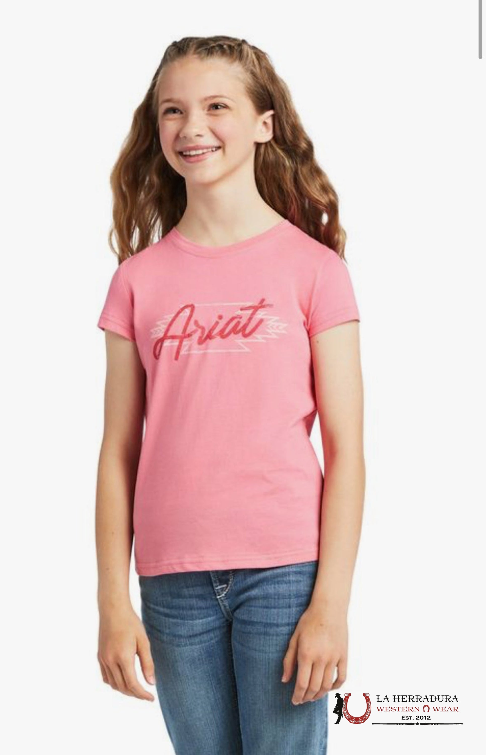 ARIAT KIDS TSHIRT -GIRLS CONFETTI GRAPHIC TEE 10039504 NIÑOS