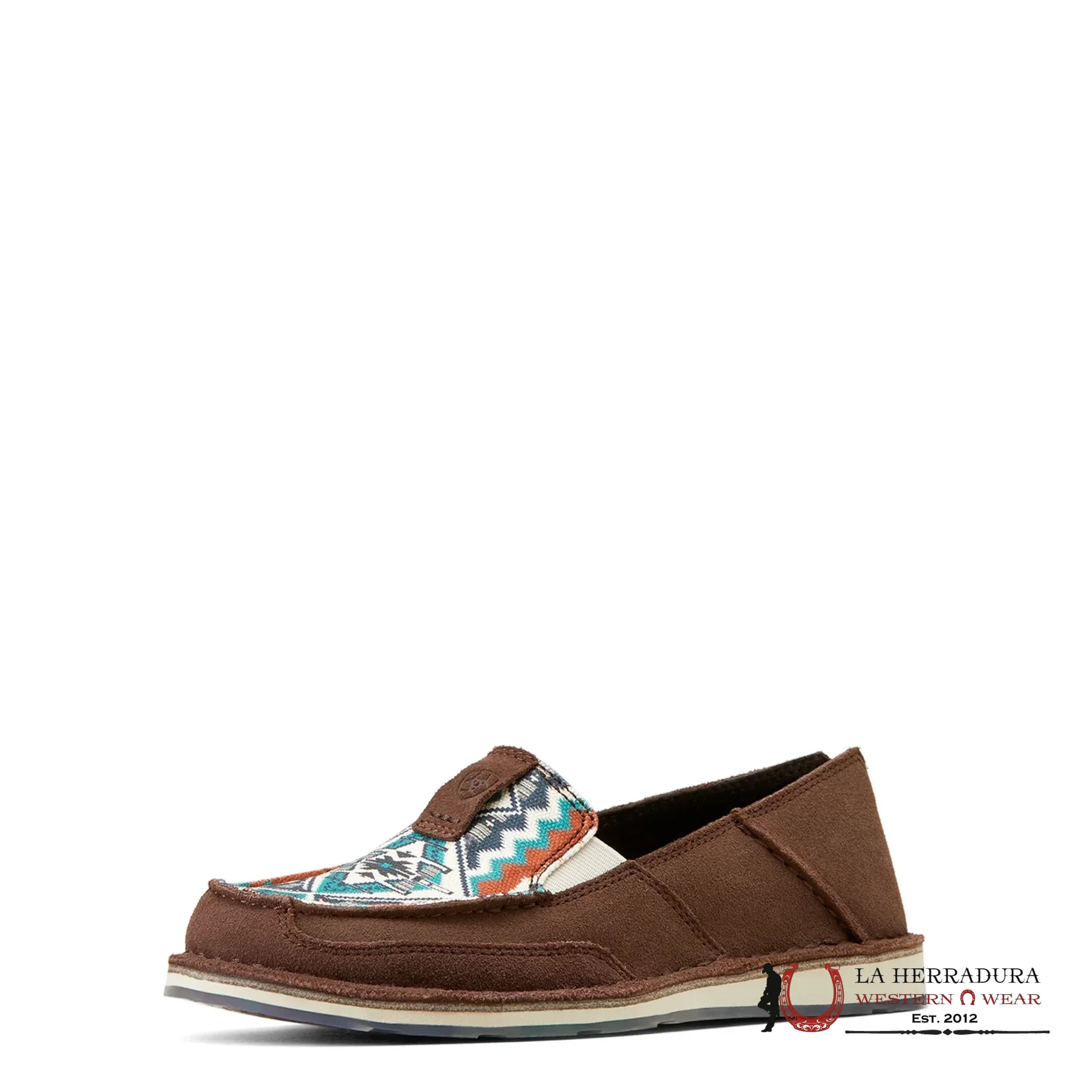 Ariat Ladies Cruiser Chimayo Chocolate & Rio Arba Turquoise Shoes 10046924 ZAPATOS MUJERES