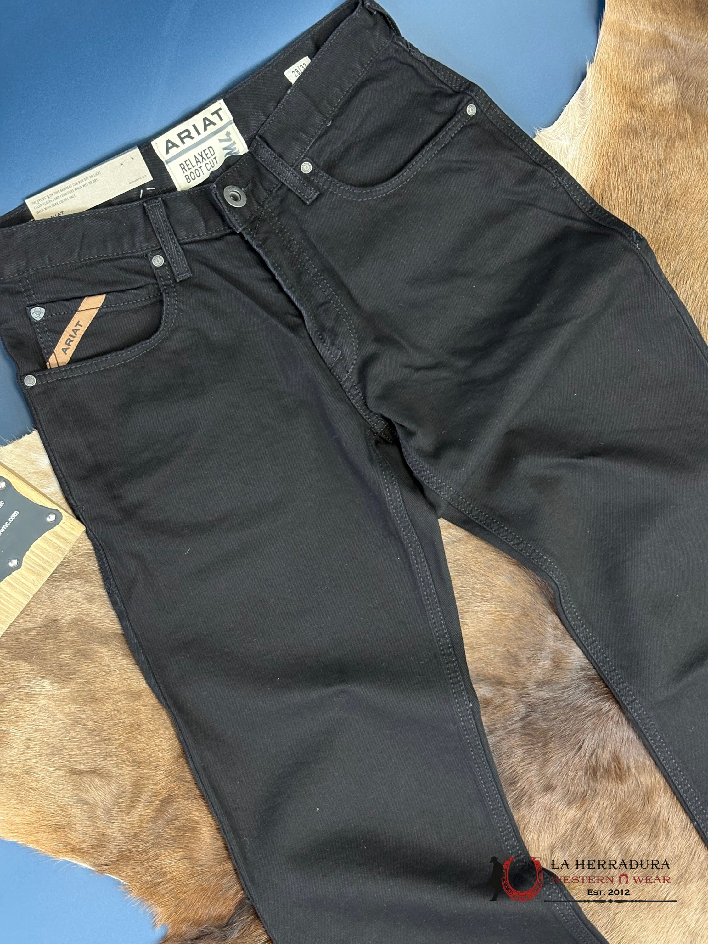 Ariat M4 Men’s Relaxed Bootcut Black Jeans - 0592 ARIAT JEANS