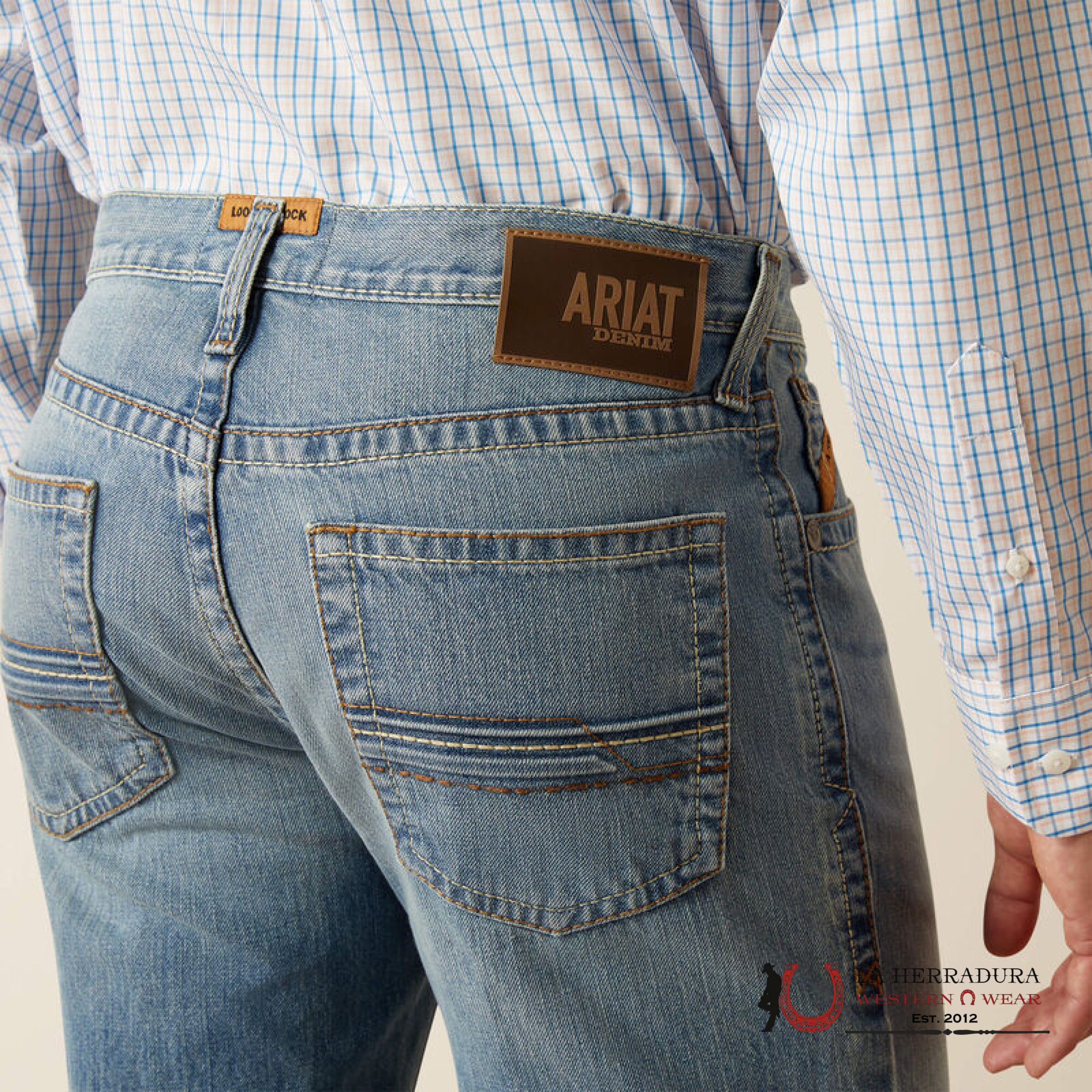 ARIAT MEN JEAN M4 Relaxed Boot Cut Corralitos - 10038936 ARIAT JEANS