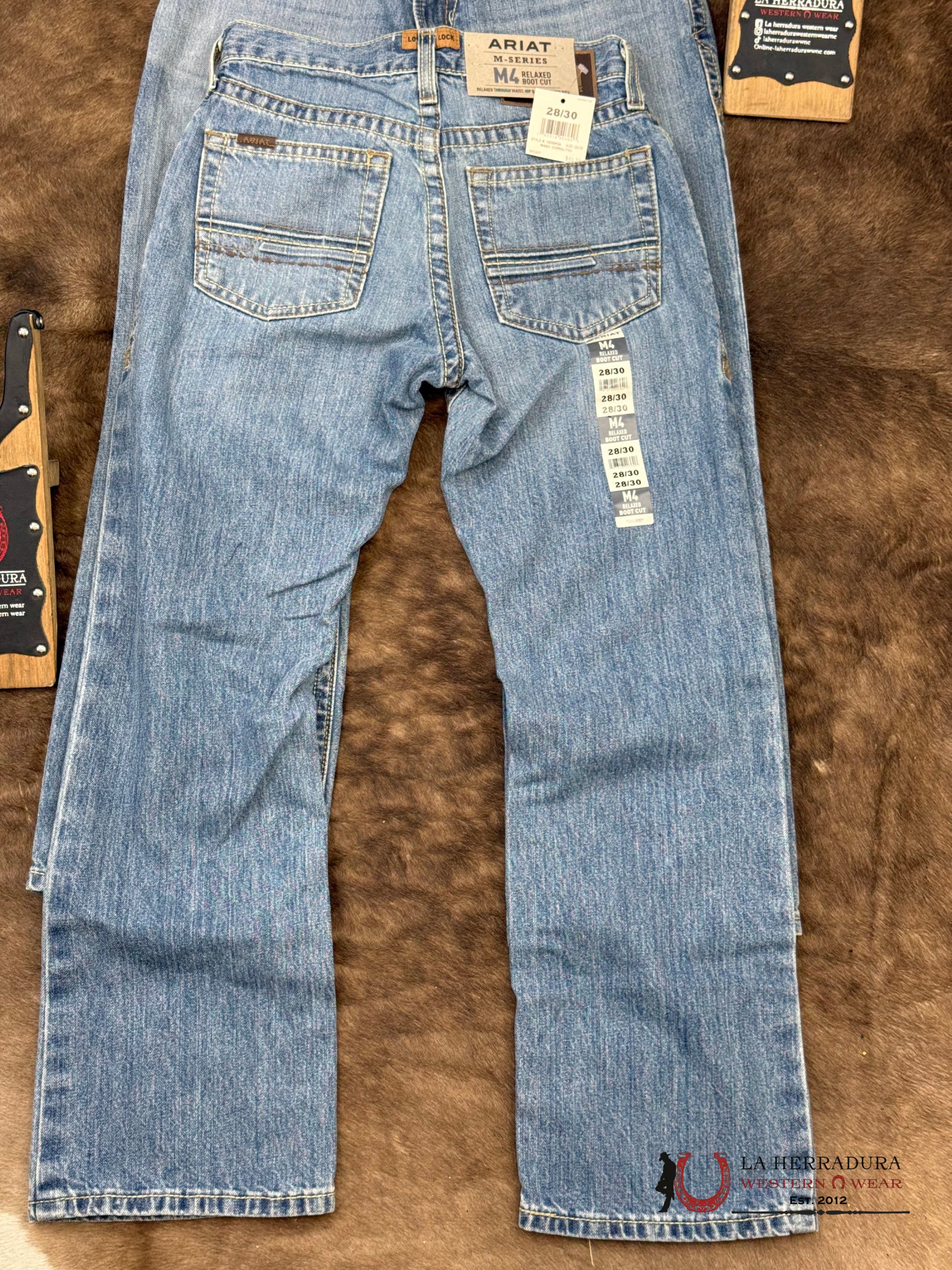 ARIAT MEN JEAN M4 Relaxed Boot Cut Corralitos - 8936 ARIAT JEANS