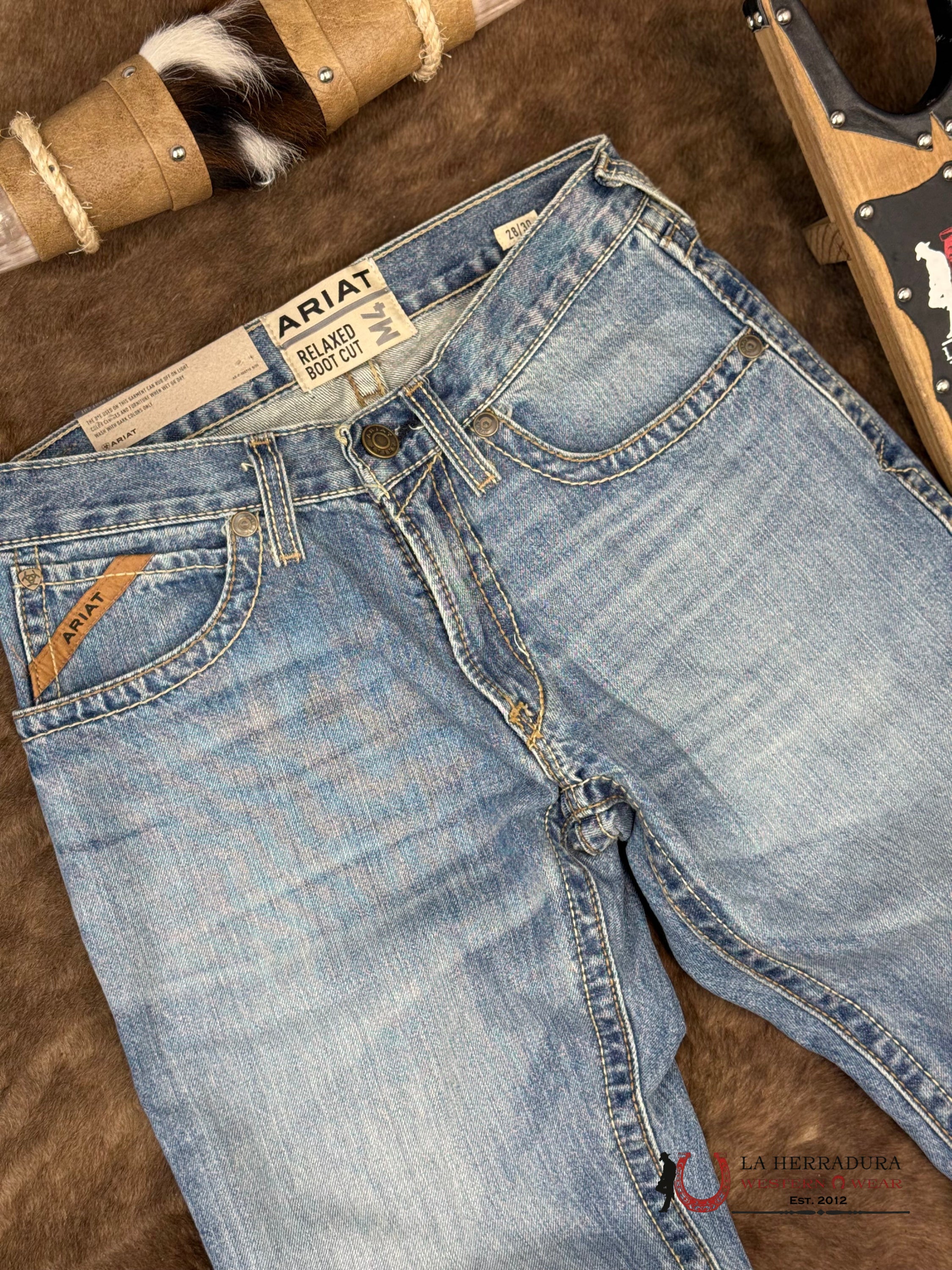 ARIAT MEN JEAN M4 Relaxed Boot Cut Corralitos - 8936 ARIAT JEANS