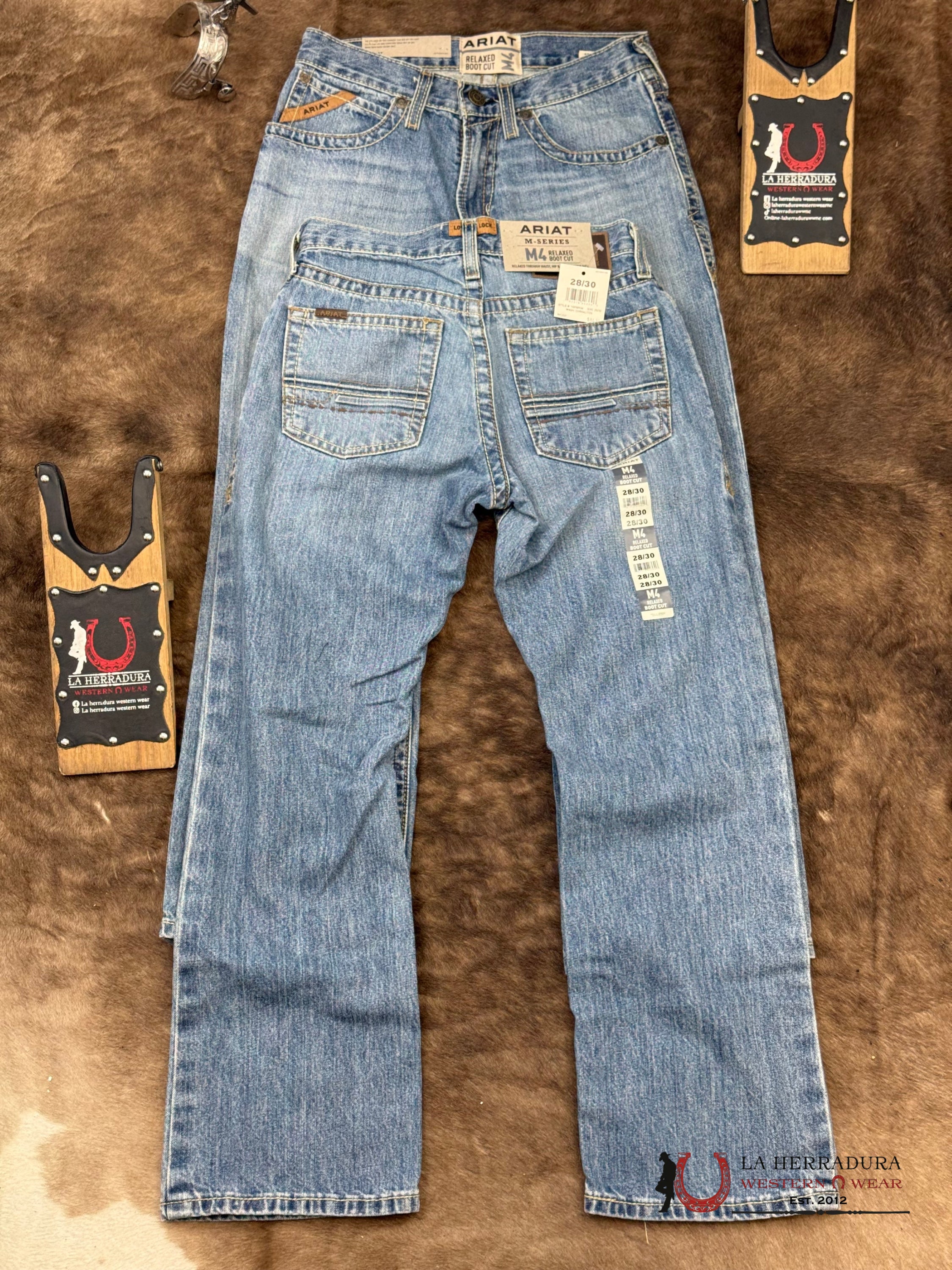 ARIAT MEN JEAN M4 Relaxed Boot Cut Corralitos - 8936 ARIAT JEANS