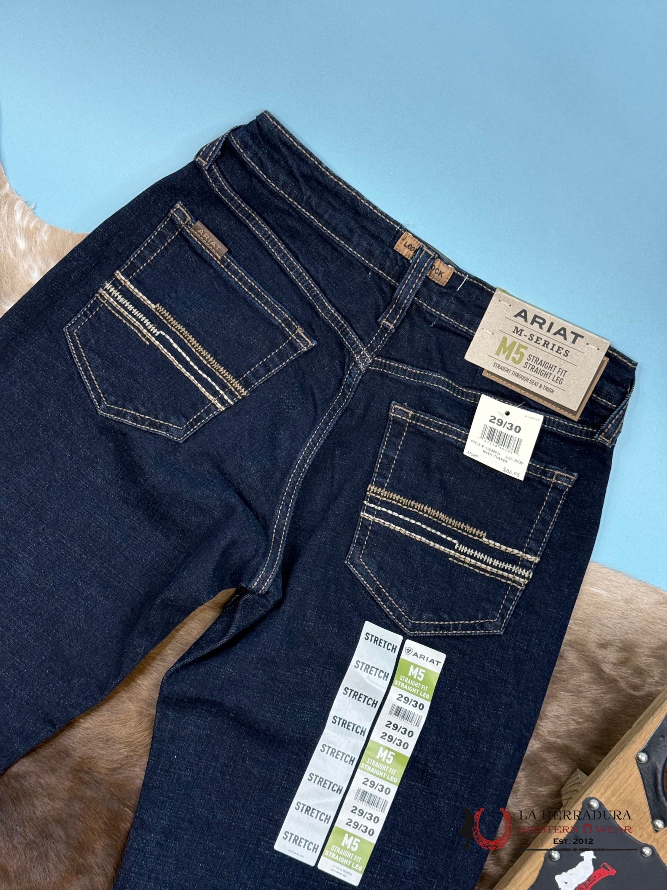 Ariat Men Jean M5 Turner Straight Fit Leg Jeans