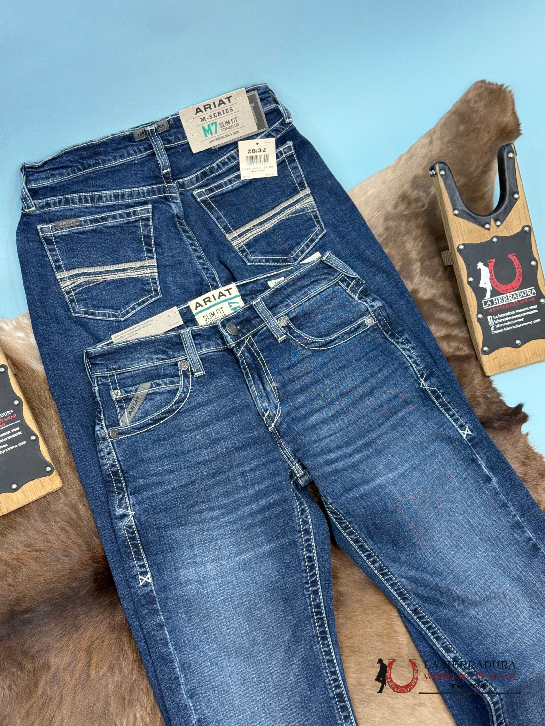 Ariat Men Jean M7 Slim Straight Leg Jeans Kenny