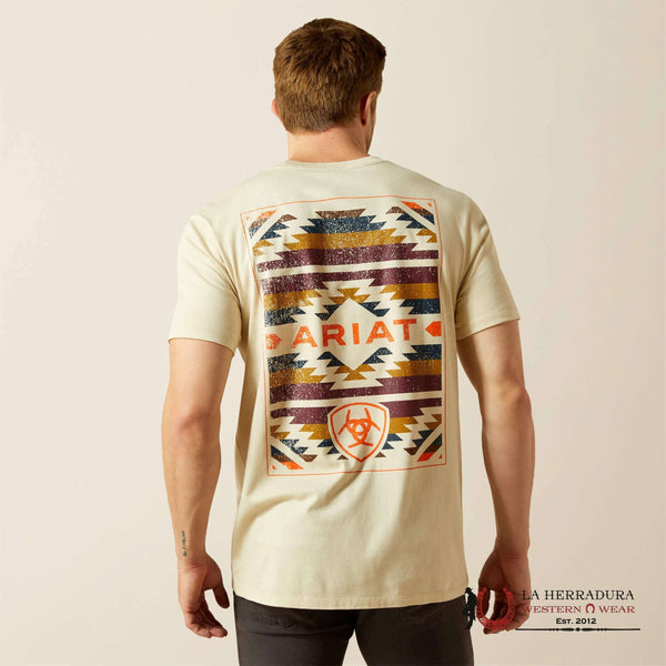 CAMISETA ARIAT HOMBRE TAPAZ ZAPOTECO NATURAL 10062416