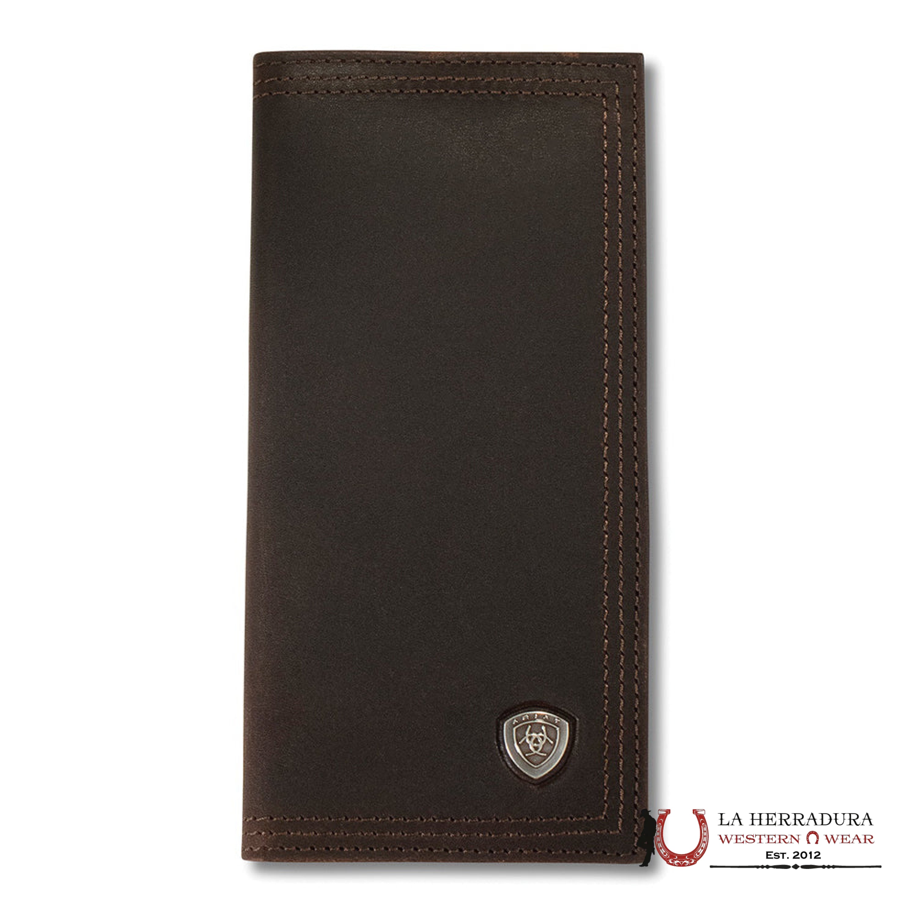 ARIAT MENS BROWN LEATHER RODEO WALLET- A35118283 ACCESORIOS