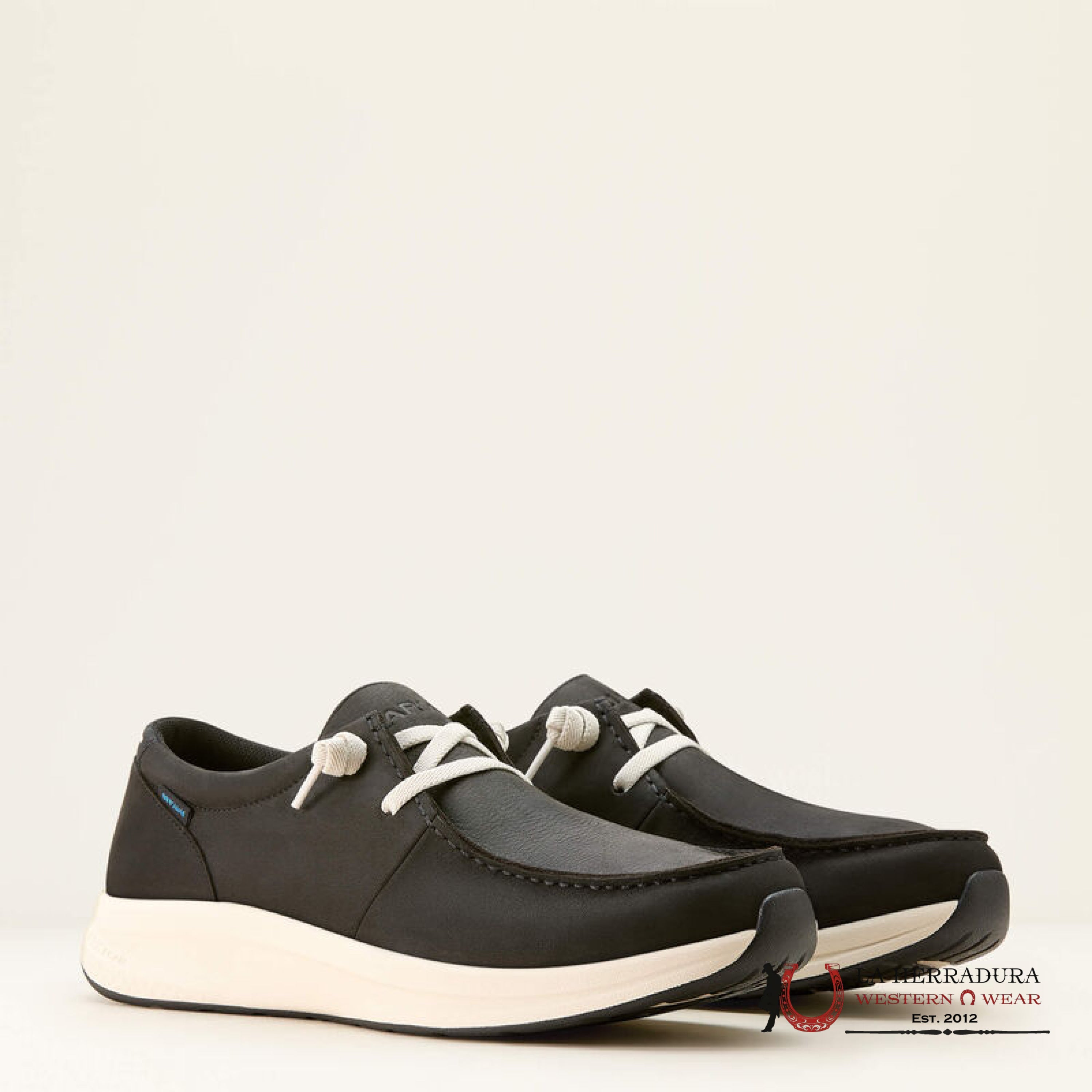 Ariat Mens Buckeye Satin Black Shoes Zapatos Hombres