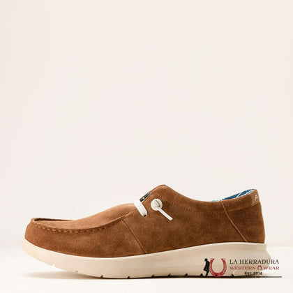 ARIAT MENS HILO CHESTNUT SUEDE 10053589