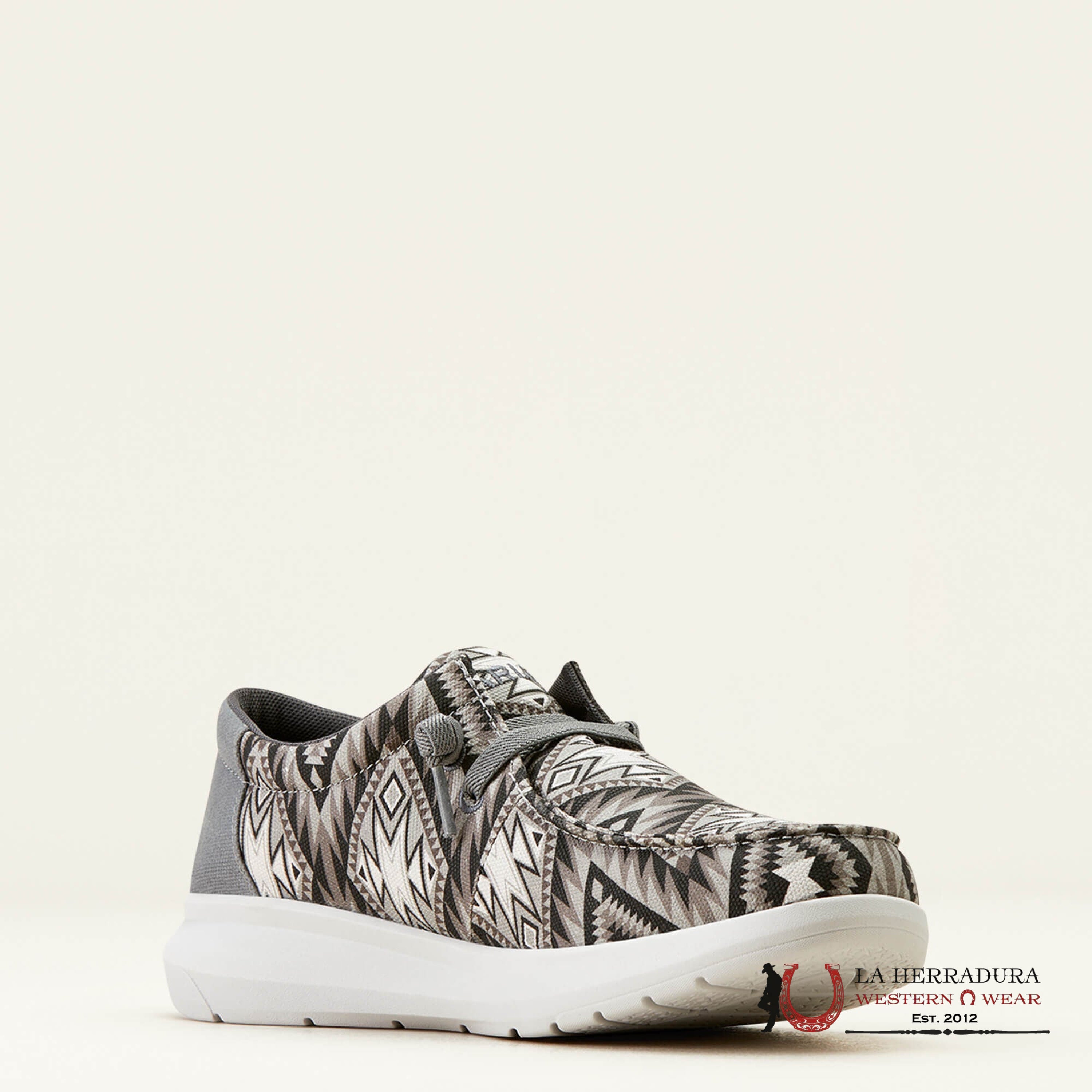 ARIAT MENS HILO GREY SOUTHWESTERN CHARCOAL 10050946 ZAPATOS HOMBRES