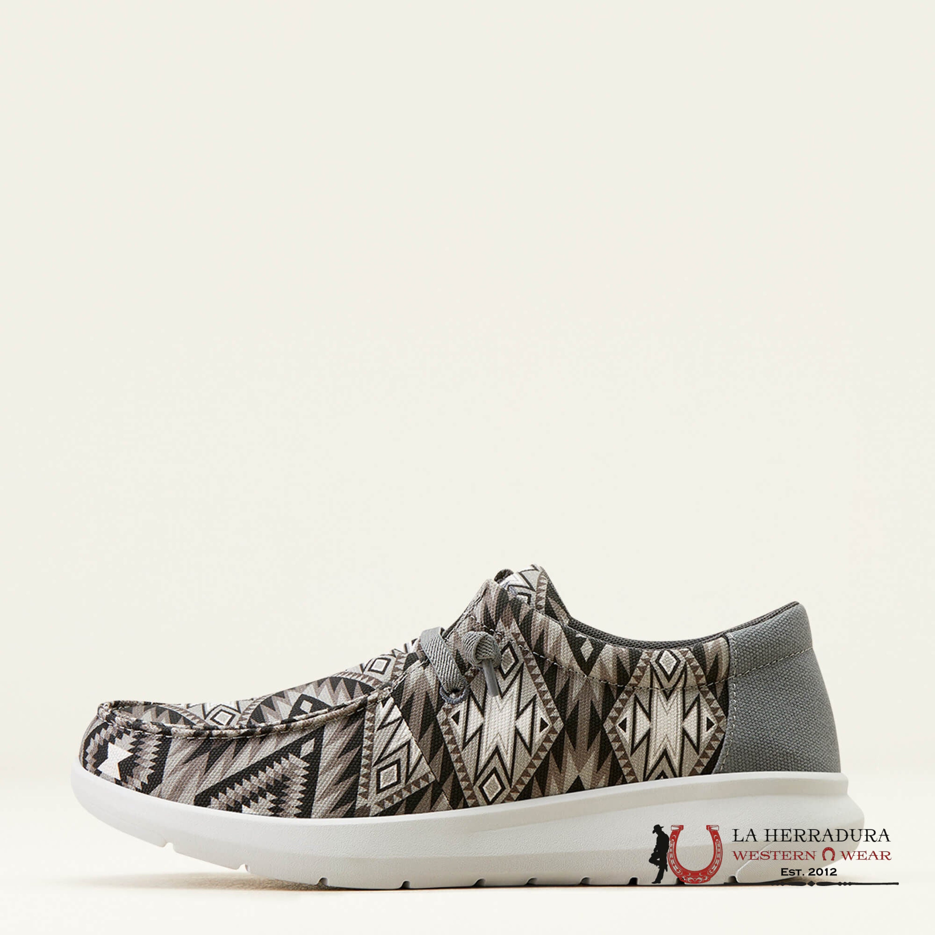 ARIAT MENS HILO GREY SOUTHWESTERN CHARCOAL 10050946 ZAPATOS HOMBRES