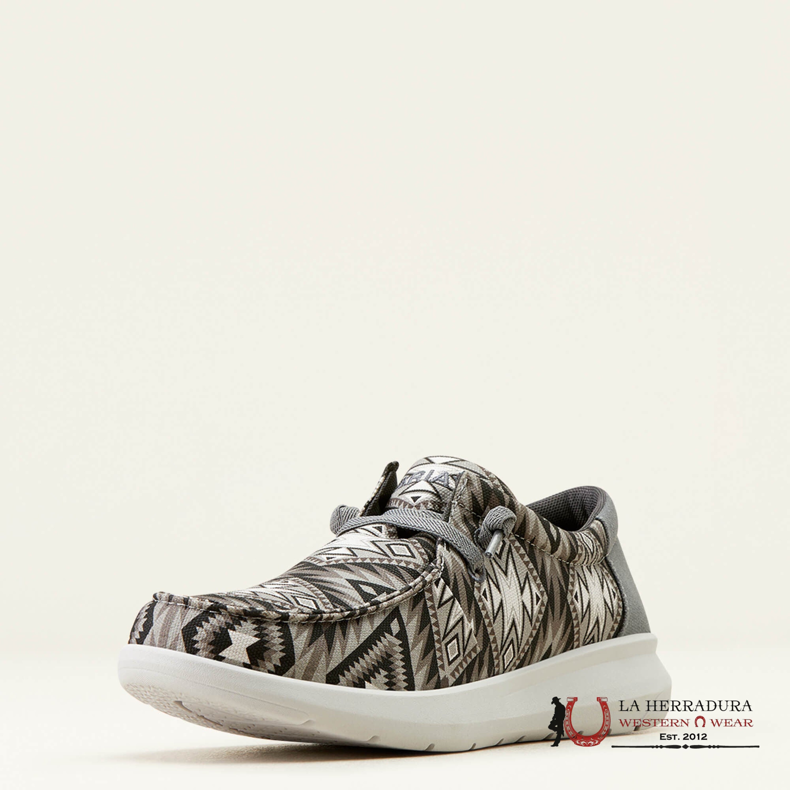 ARIAT MENS HILO GREY SOUTHWESTERN CHARCOAL 10050946 ZAPATOS HOMBRES