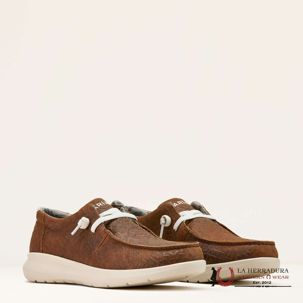 ARIAT HOMBRE HILO CAOBA MANTAR RELIEVE 10061171