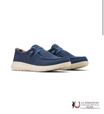 ARIAT MENS Hilo Navy Mesh Shoes 10061333