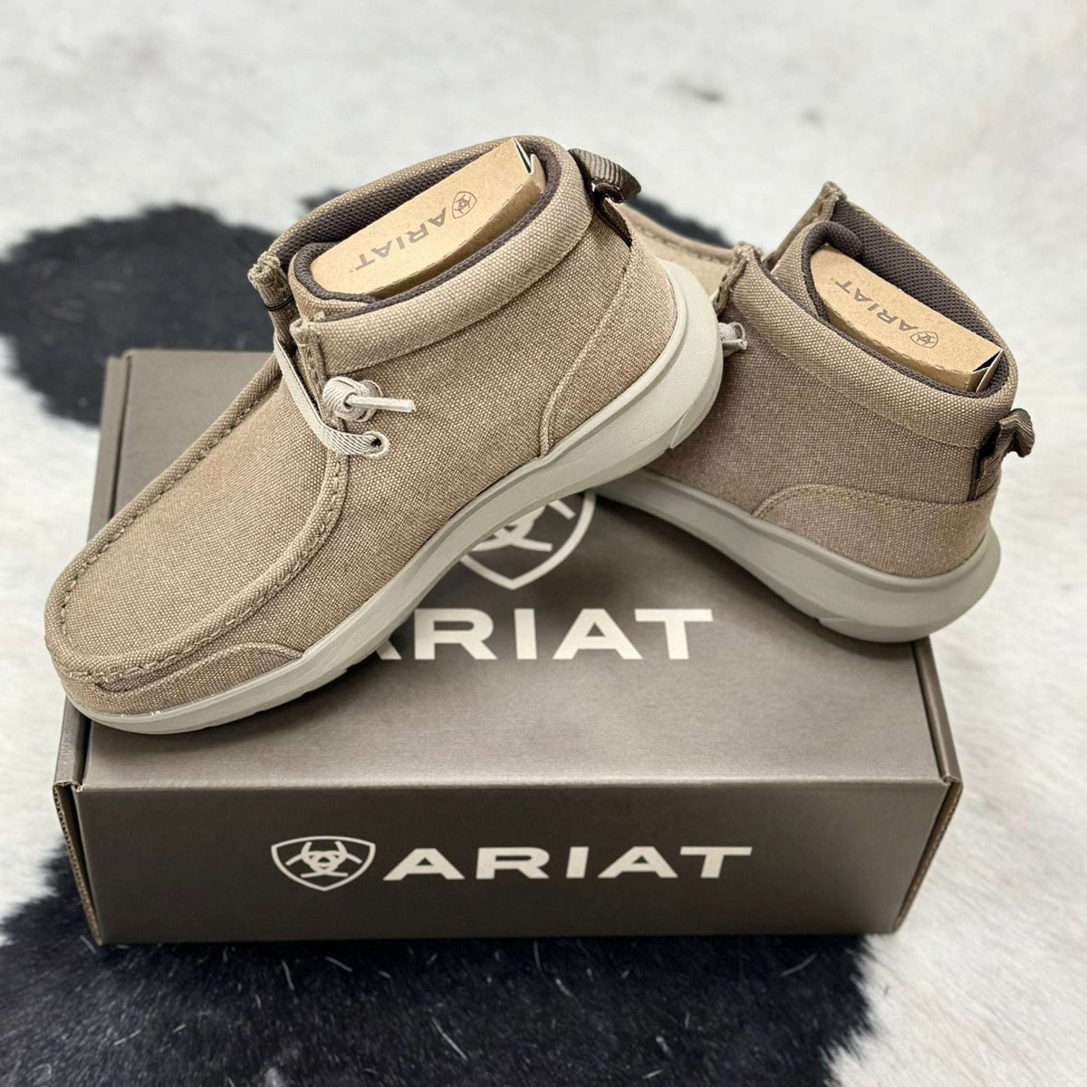 ARIAT MENS HILO RANCHER MOC TAN 10044549