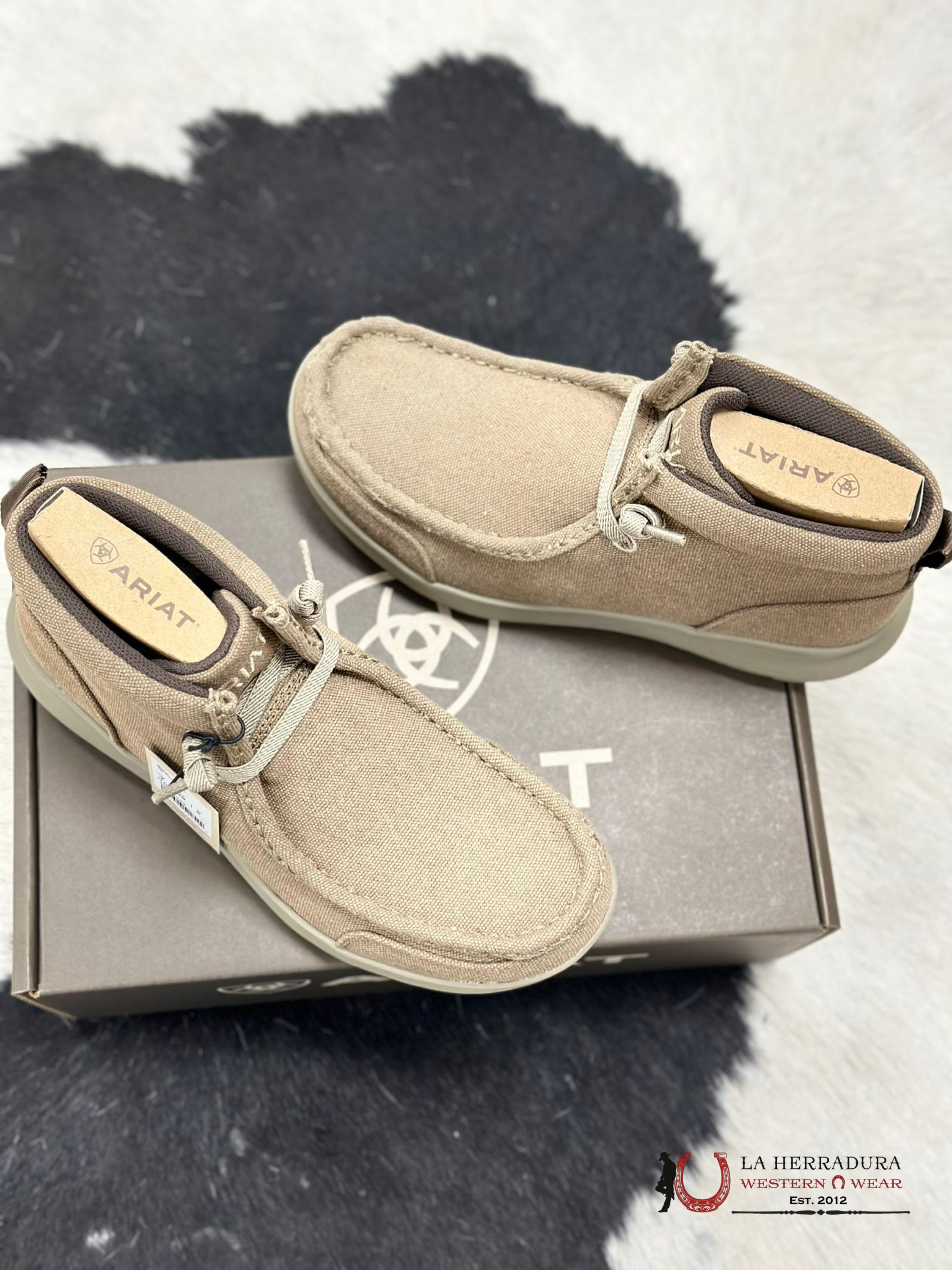 Ariat Mens Hilo Rancher Moc Tan Zapatos Hombres