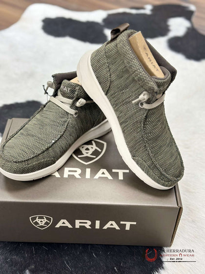 ARIAT MENS HILO RODEO HEATHERED OLIVE 10044554