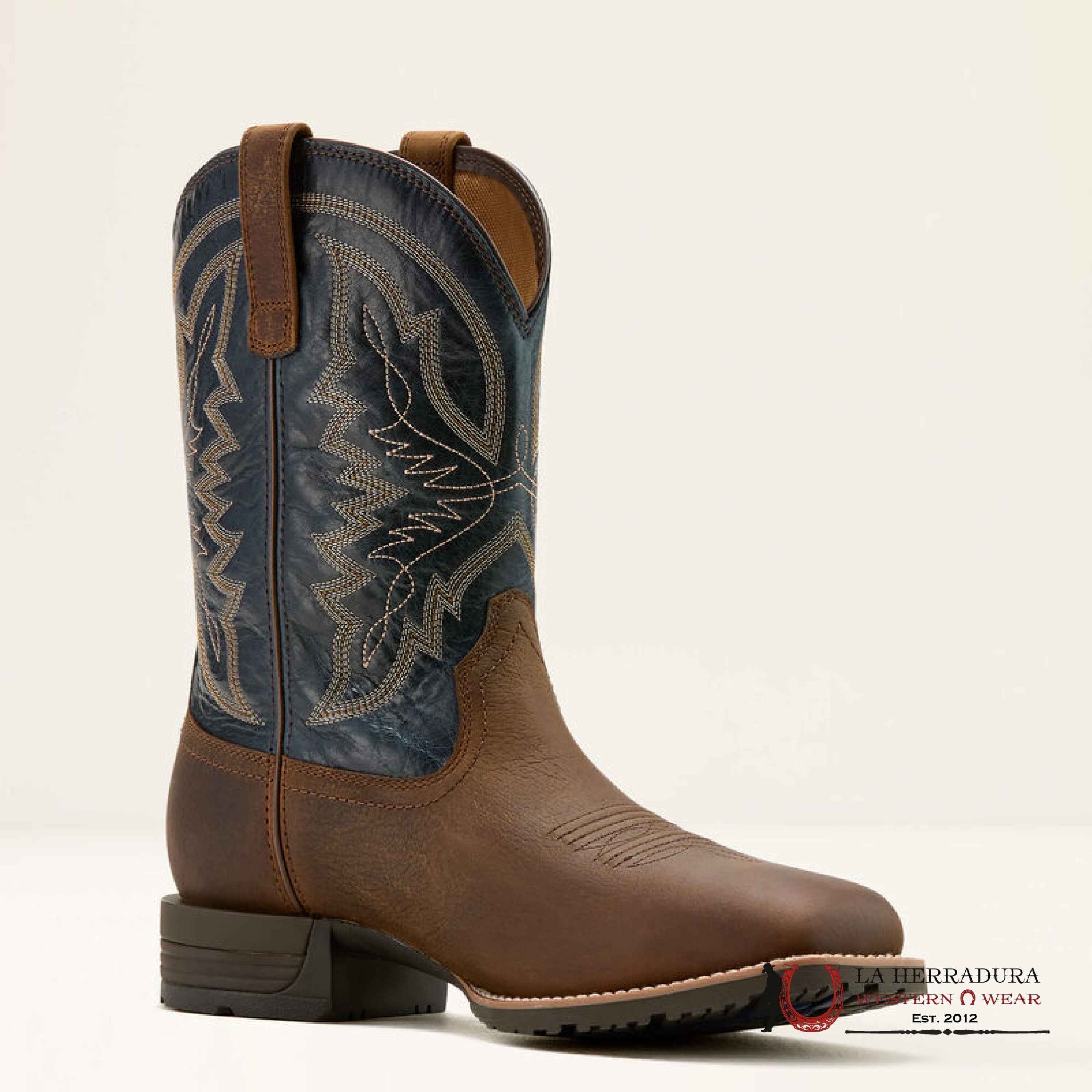 ARIAT MENS HYBRID RANCHWORK H20 TAVEN TAUPE/DARK DENIM - 10061232 BOTAS HOMBRES