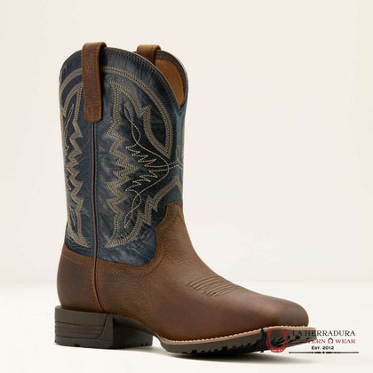 ARIAT MENS HYBRID RANCHWORK H20 TAVEN TAUPE/DARK DENIM - 10061232