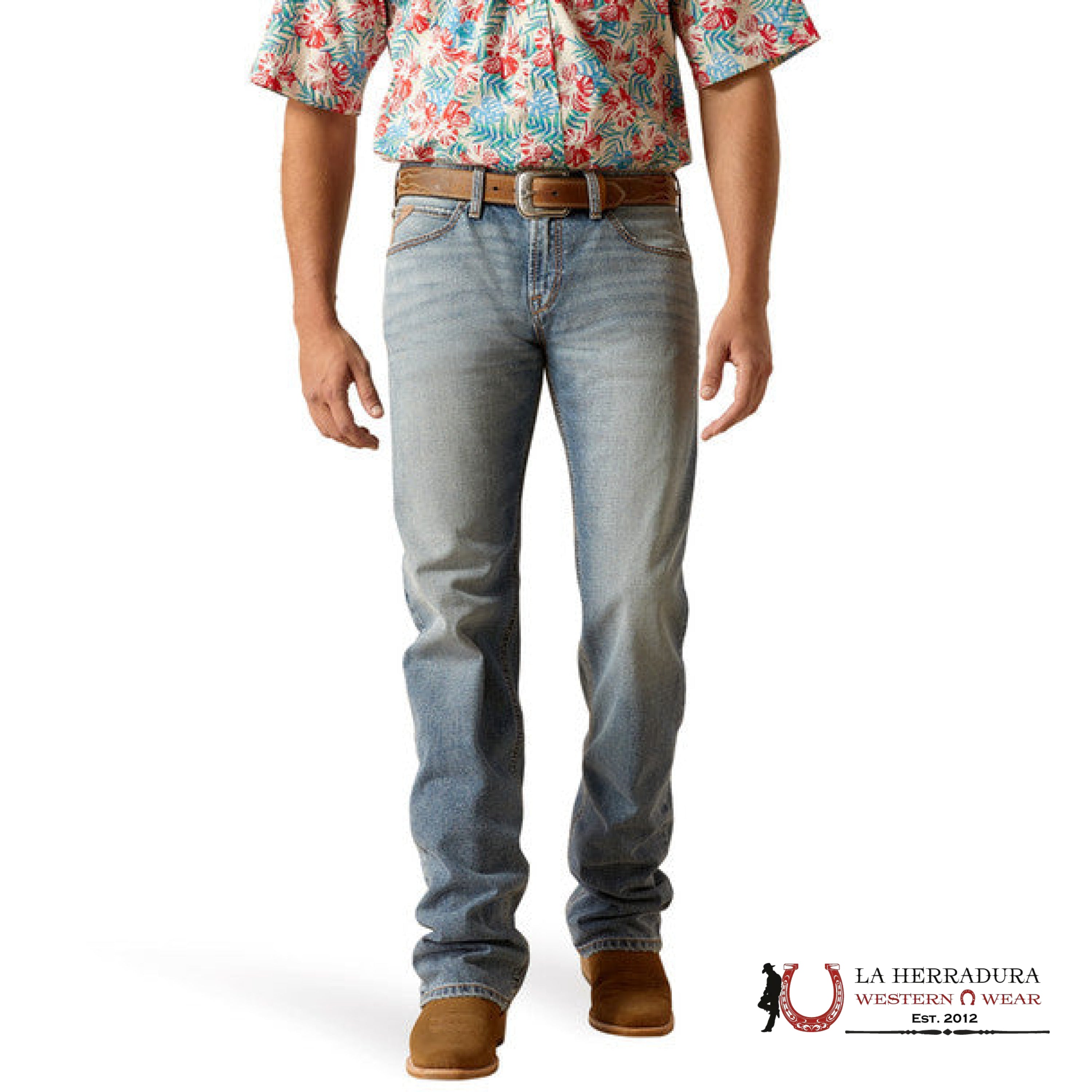 ARIAT MENS JEAN BALTIMORE M7 SLIM FIT STRAGHT LEG ARIAT JEANS