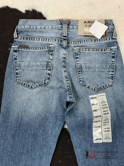 Ariat Jeans para Hombre Ranger Rockport M7 Slim Fit Pierna Recta