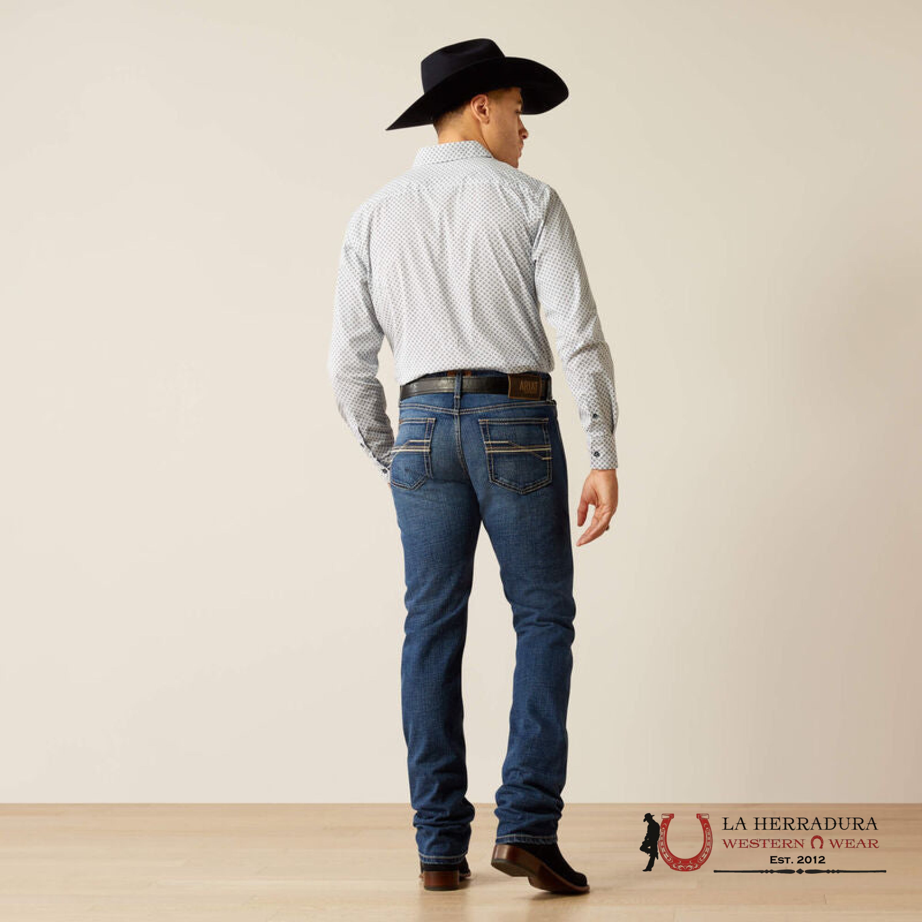 Ariat Mens Jean Champ M8 Modern Fit Slim Leg Jeans