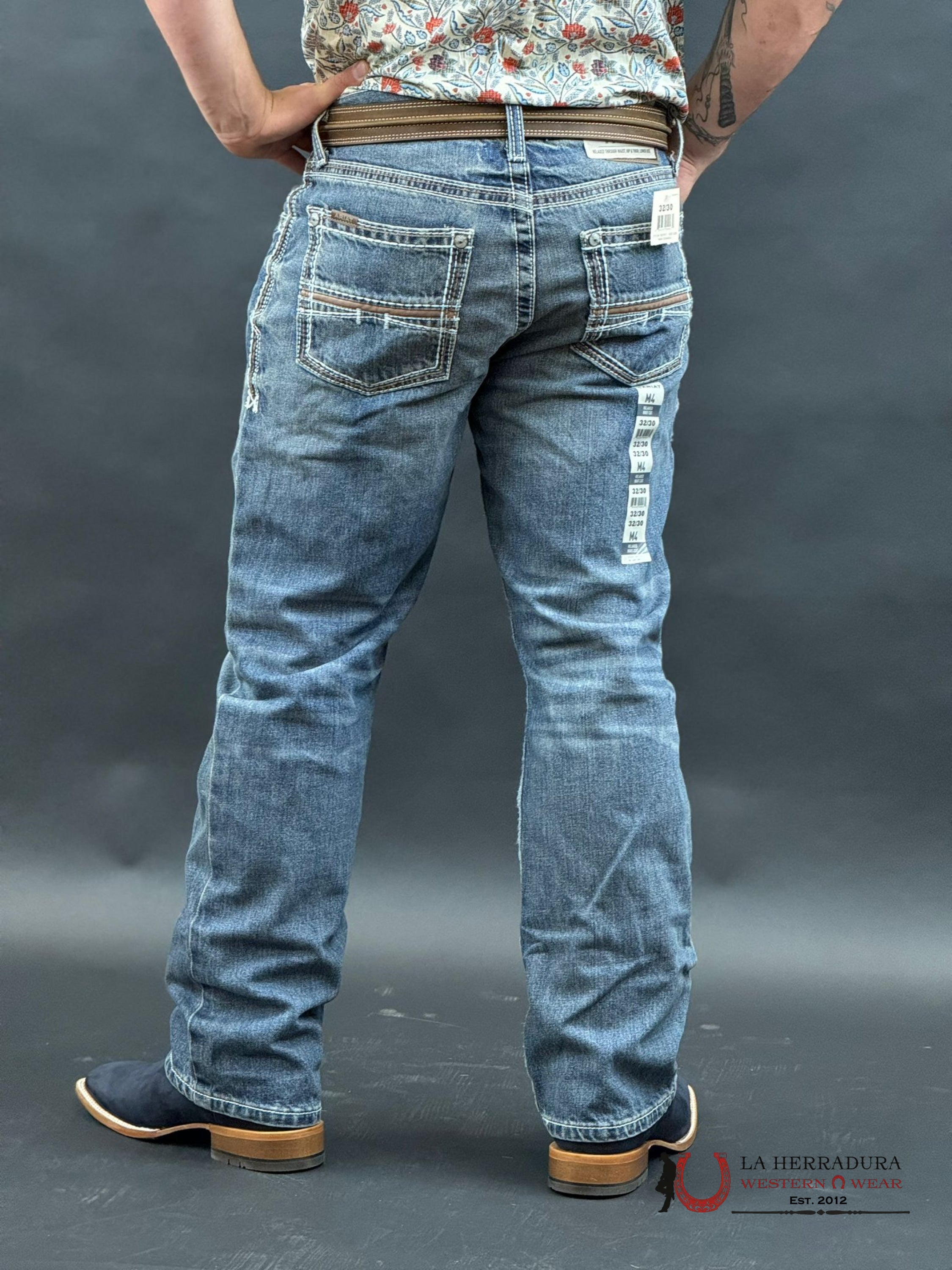 Ariat Mens Jean Durango M4 Relaxed Fit Boot Cut Jeans