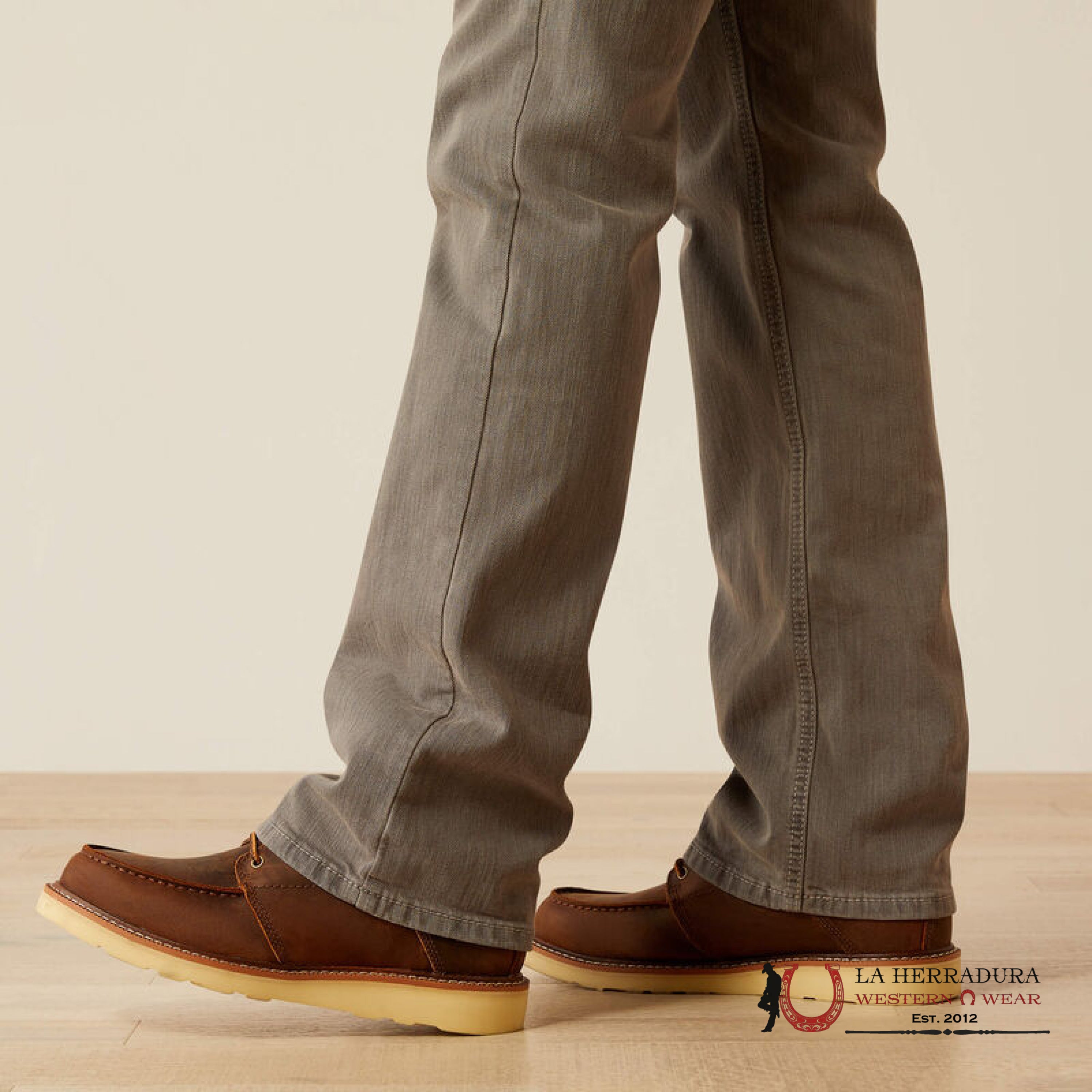 ARIAT MENS JEAN FOSSIL M7 SLIM FIT STRAIGHT LEG- 10054258 ARIAT JEANS