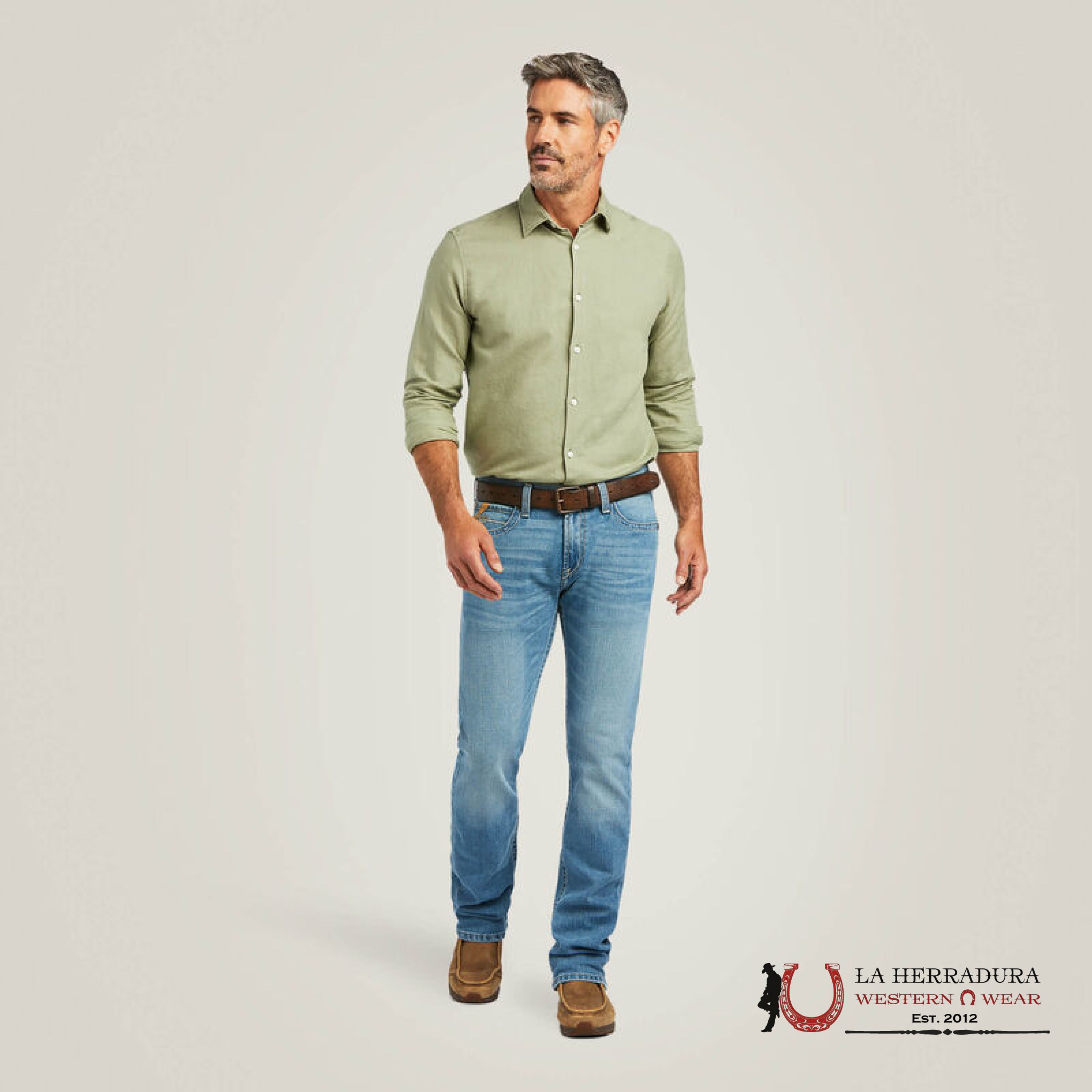 ARIAT MENS JEAN HARTWELL M7 SLIM FIT STRAIGHT LEG 10039614 ARIAT JEANS