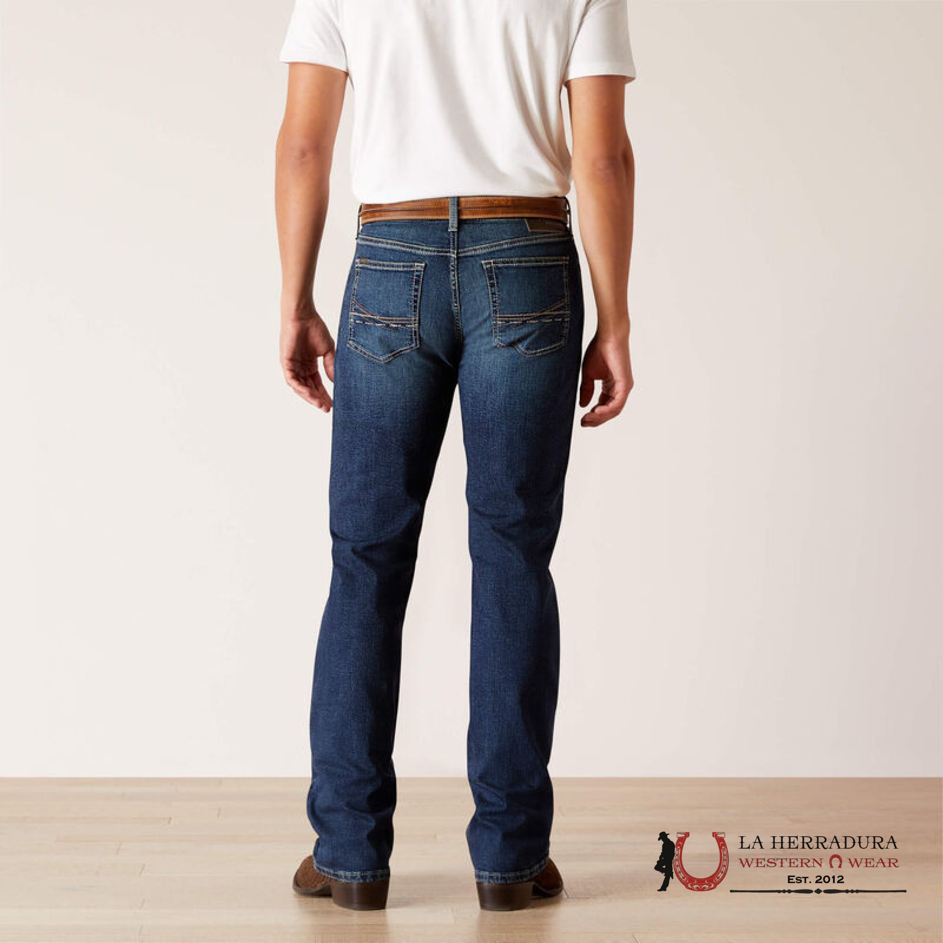 ARIAT MENS JEAN M7 SLIM FIT STRAIGHT LEG RANDOLPH 10053549 ARIAT JEANS