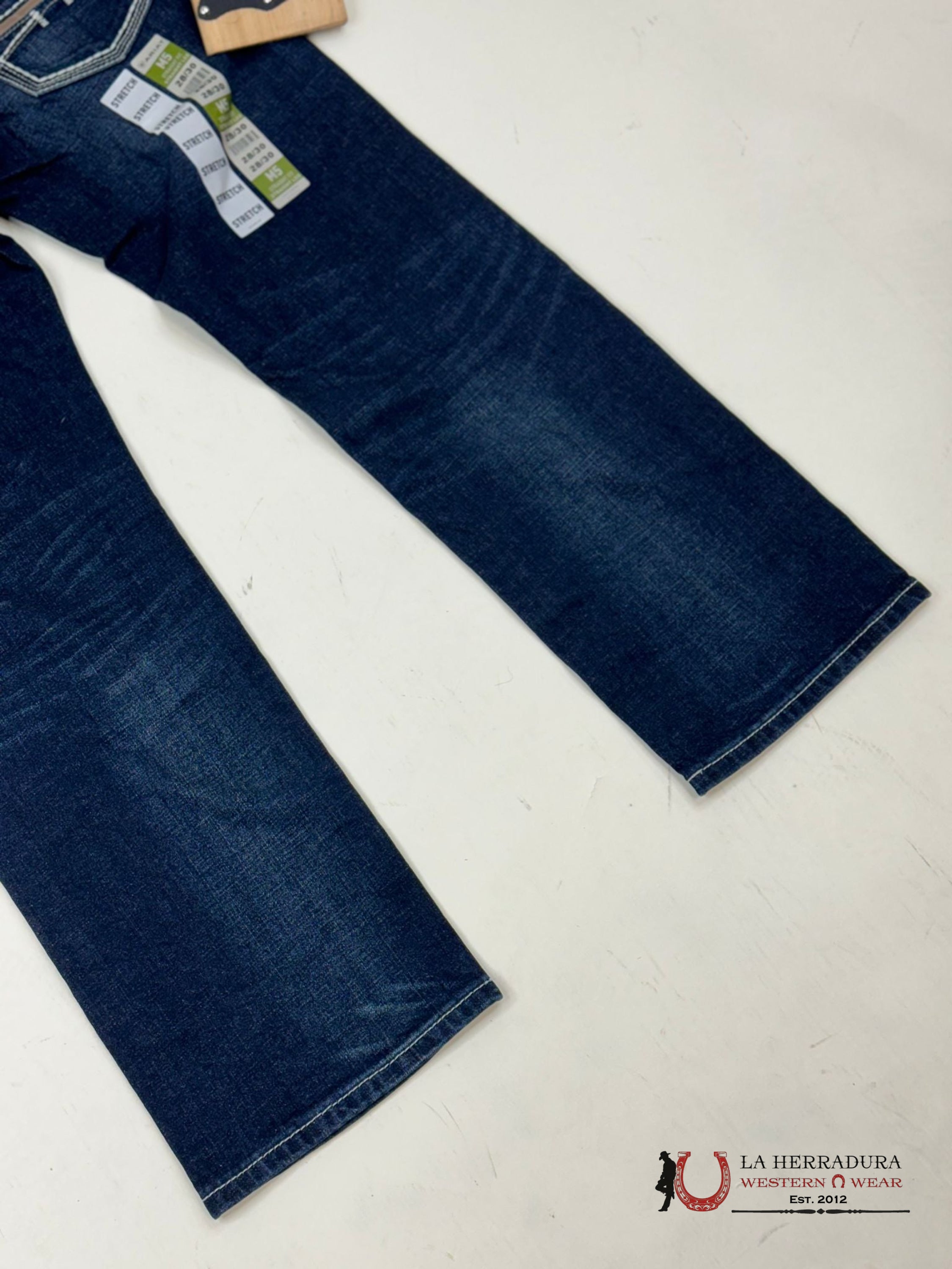 Ariat Mens Jean Nightingale M5 Straight Fit Leg Jeans