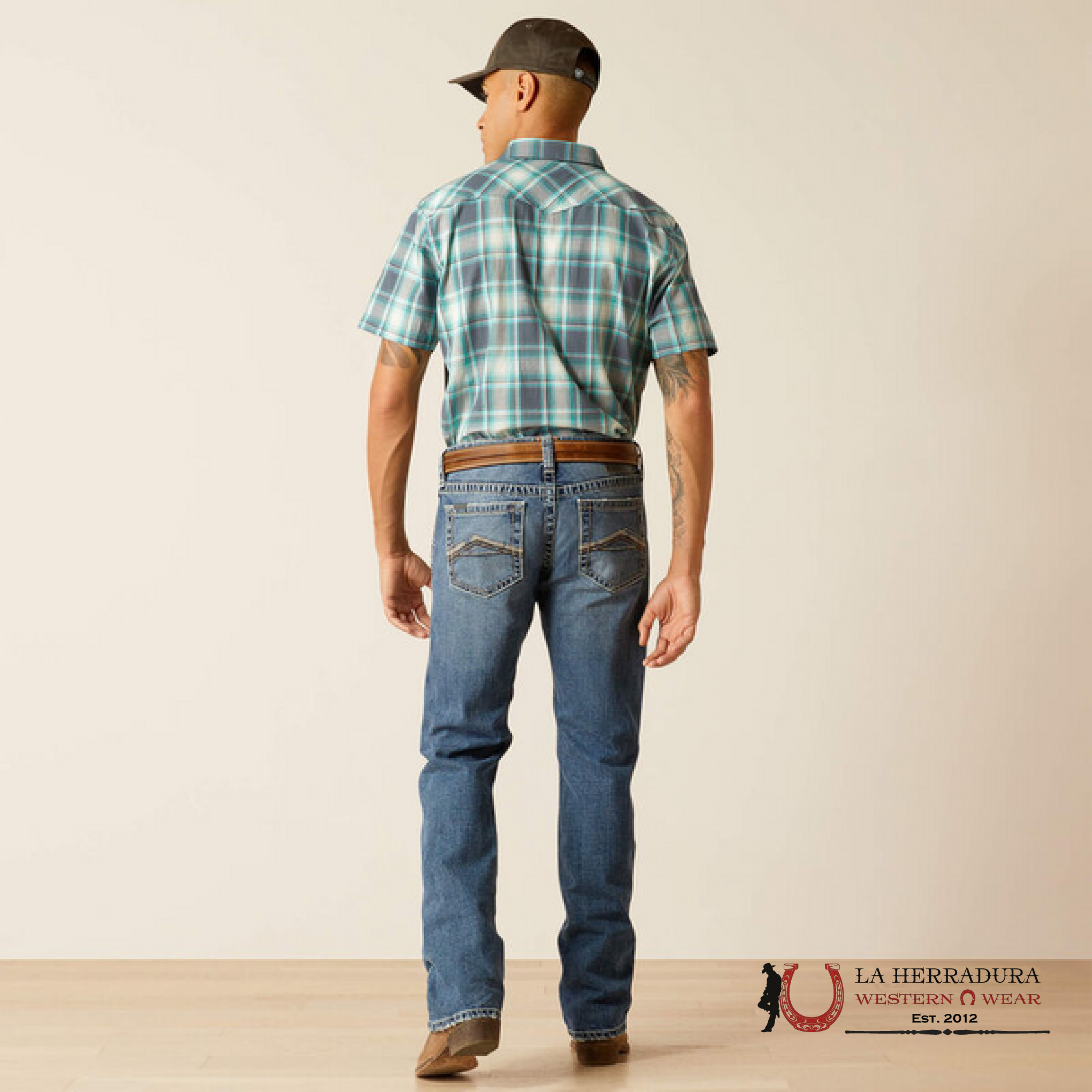 ARIAT MENS JEAN PECONIC M7 SLIM FIT STRAIGHT LEG 10048249 ARIAT JEANS