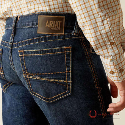 ARIAT MENS JEAN PINEDALE M7 SLIM FIT STRAIGHT LEG 10051601