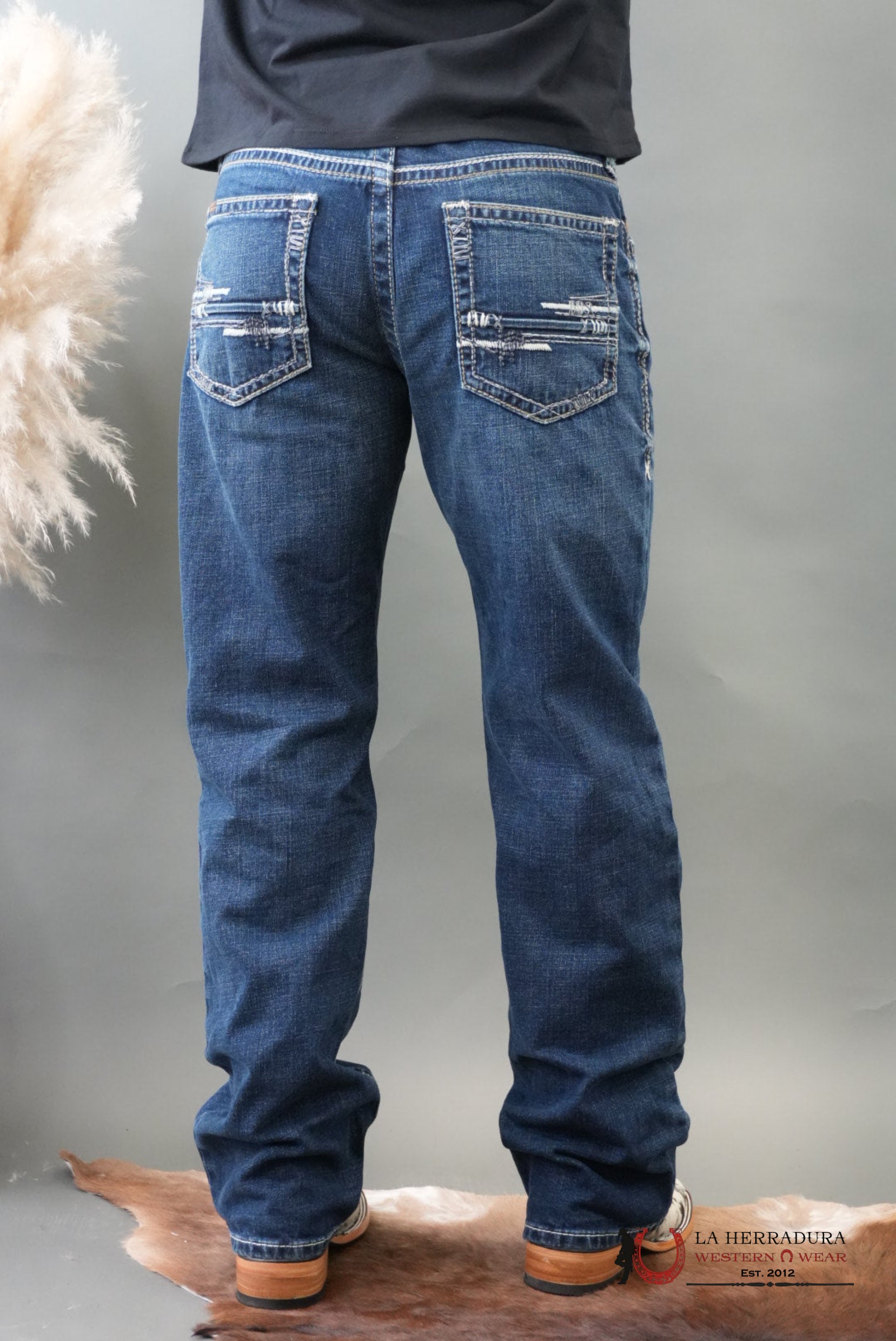 ARIAT MENS JEAN TURNOUT M4 RELAXED BOOTCUT ARIAT JEANS