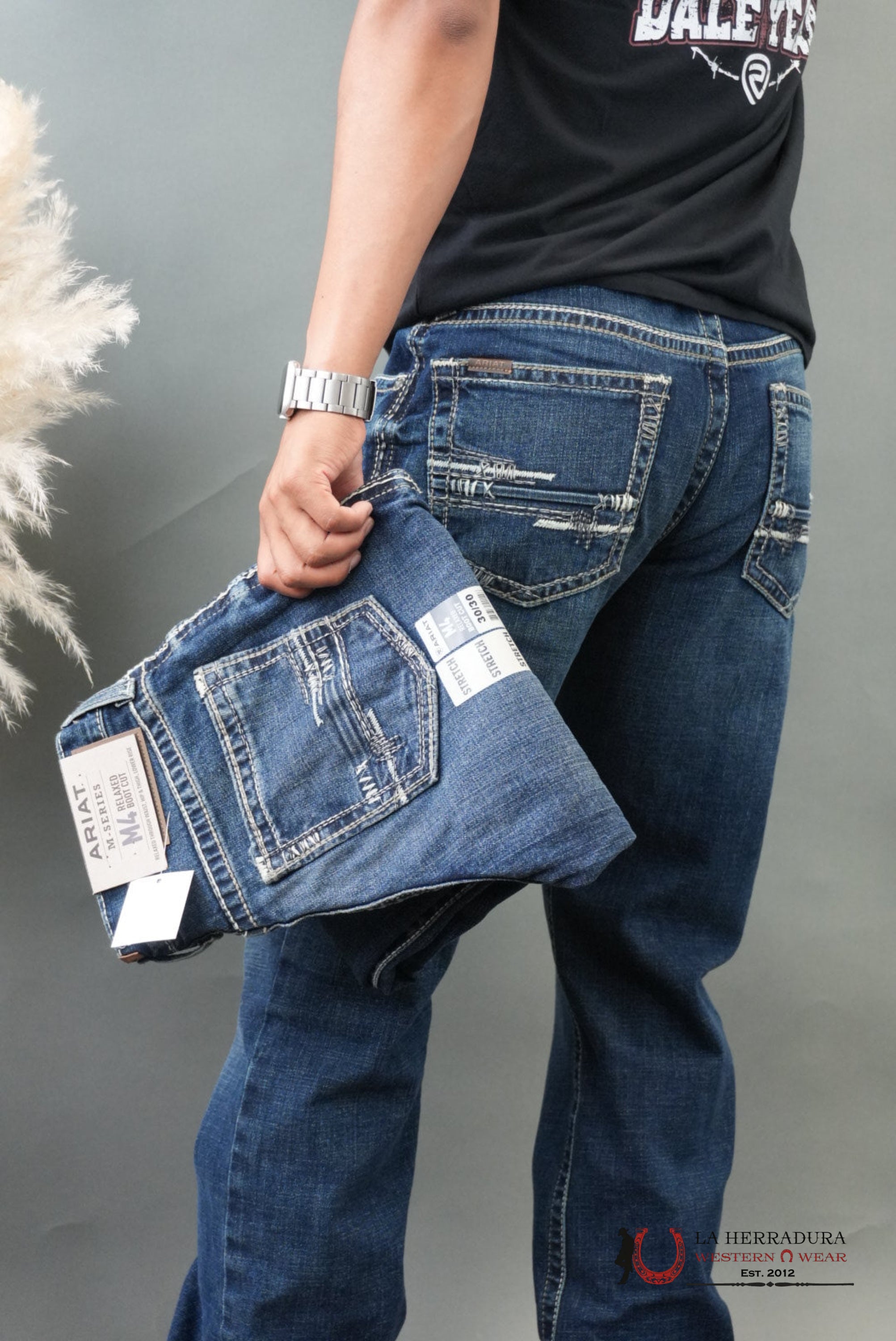 ARIAT MENS JEAN TURNOUT M4 RELAXED BOOTCUT ARIAT JEANS