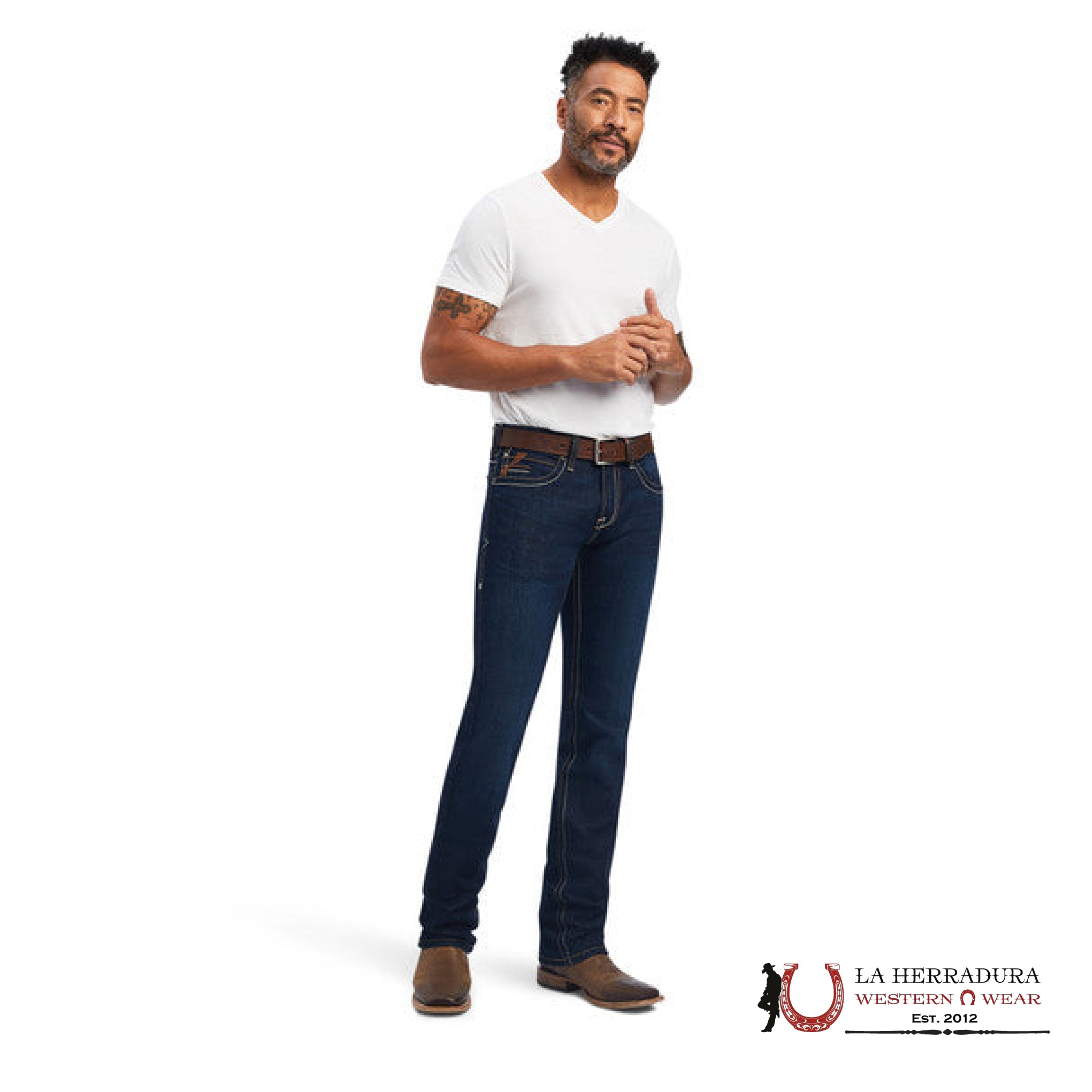 ARIAT MENS JEANS RANGER ROCKPORT M7 SLIM FIT STRAIGHT LEG 10041088 ARIAT JEANS