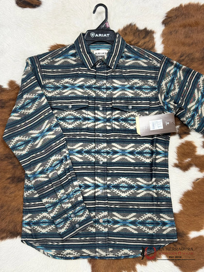 ARIAT MENS SHIRT FITTED HARPER RETRO PURE CASHMERE 10047356