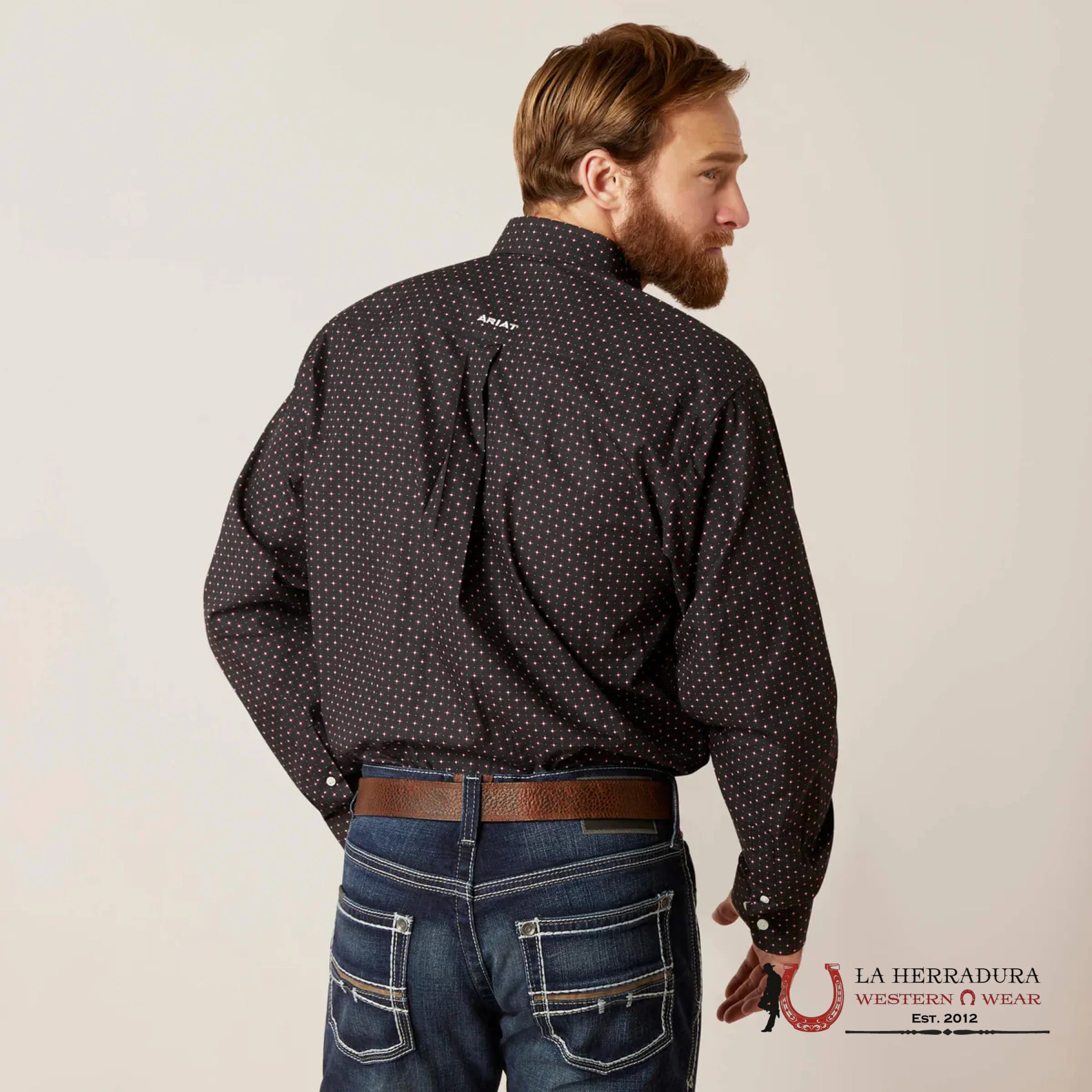 ARIAT MENS VANCE CLASSIC MOONLESS NIGHT CLASSIC FIT -6588 ROPA HOMBRES