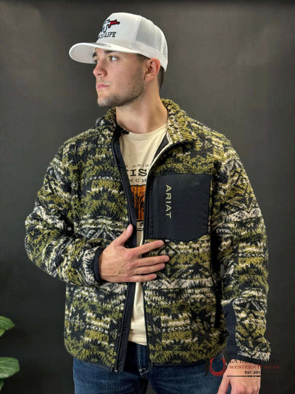 ARIAT OLIVE LEAF MAMMOTH SWEATER