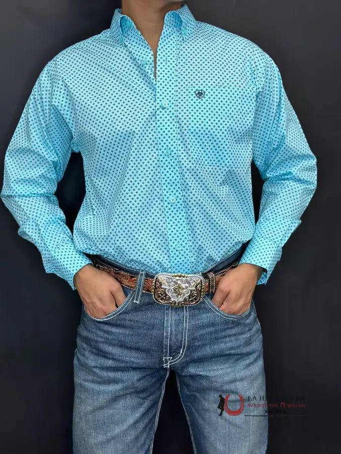 Ariat Osburn Classic Long Sleeve Shirt Ropa Hombres