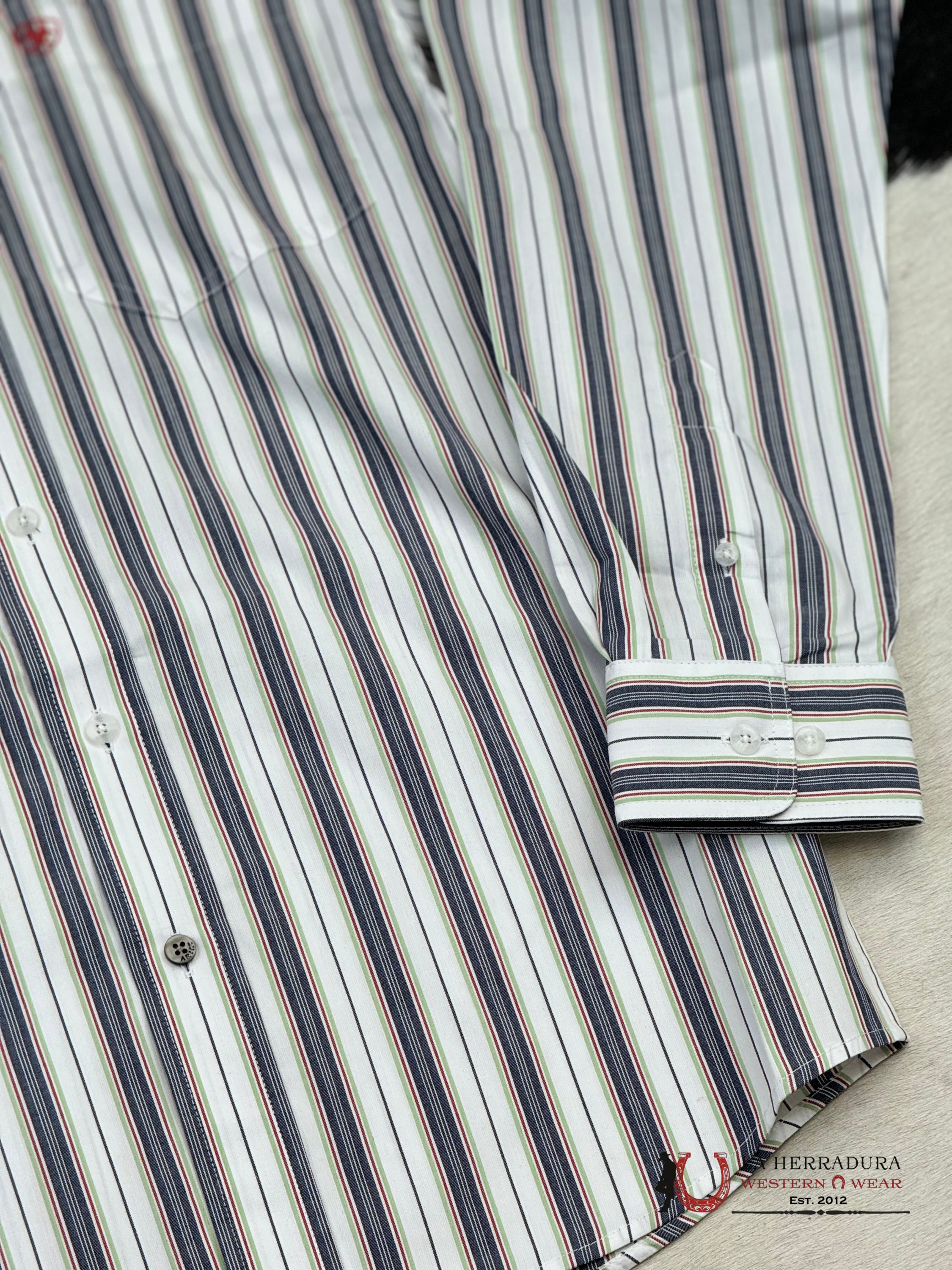 Ariat Pro Dean White Long Sleeve Shirt Ropa Hombres