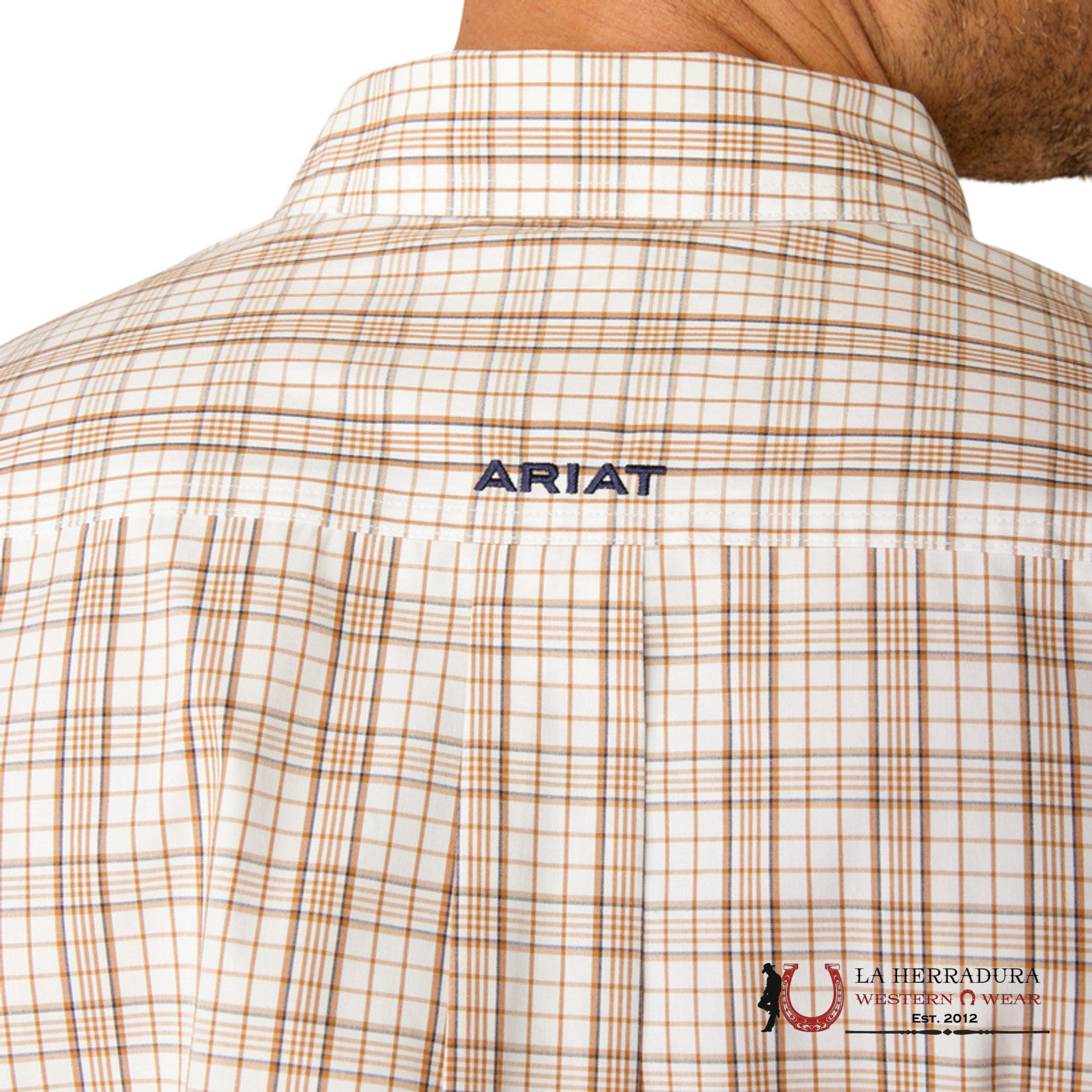 Ariat Pro Jase Long Sleeve Light Brown - 4743 Ropa Hombres