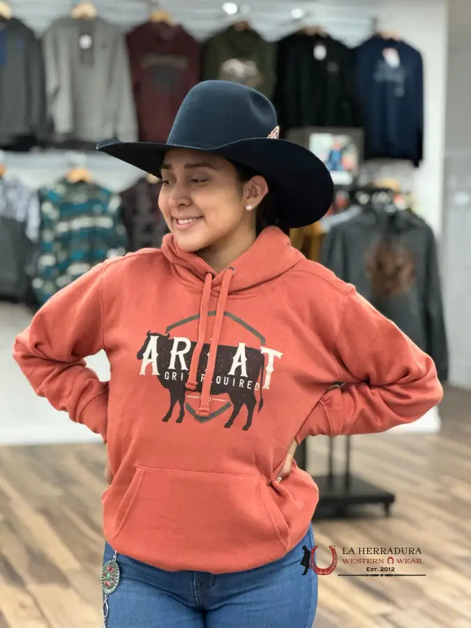 Ariat Real Branded Logo Hoodie Aragon Ropa Mujeres