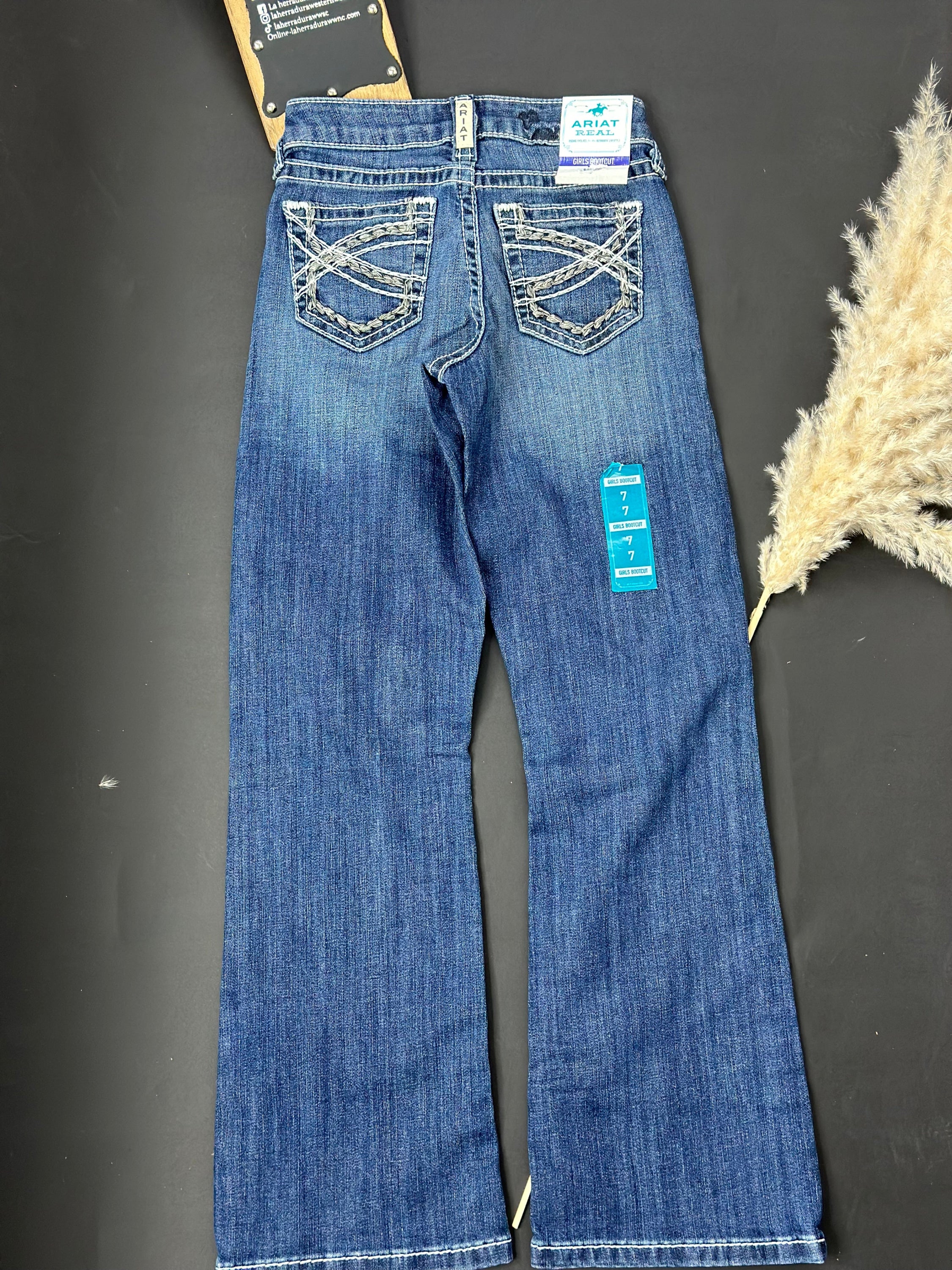 Ariat Real Girls Dresden Boot Cut Jean Niños