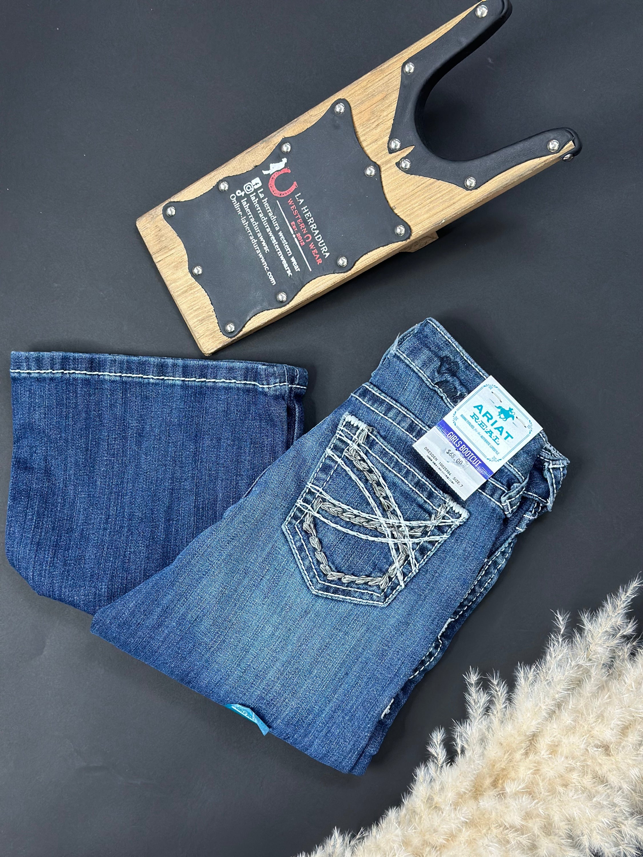 Ariat Real Girls Dresden Boot Cut Jean Niños