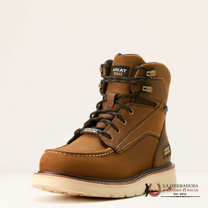 ARIAT REBAR “LIFT 6”H20 DISTRESSED BROWN PUNTA REDONDA 10053614