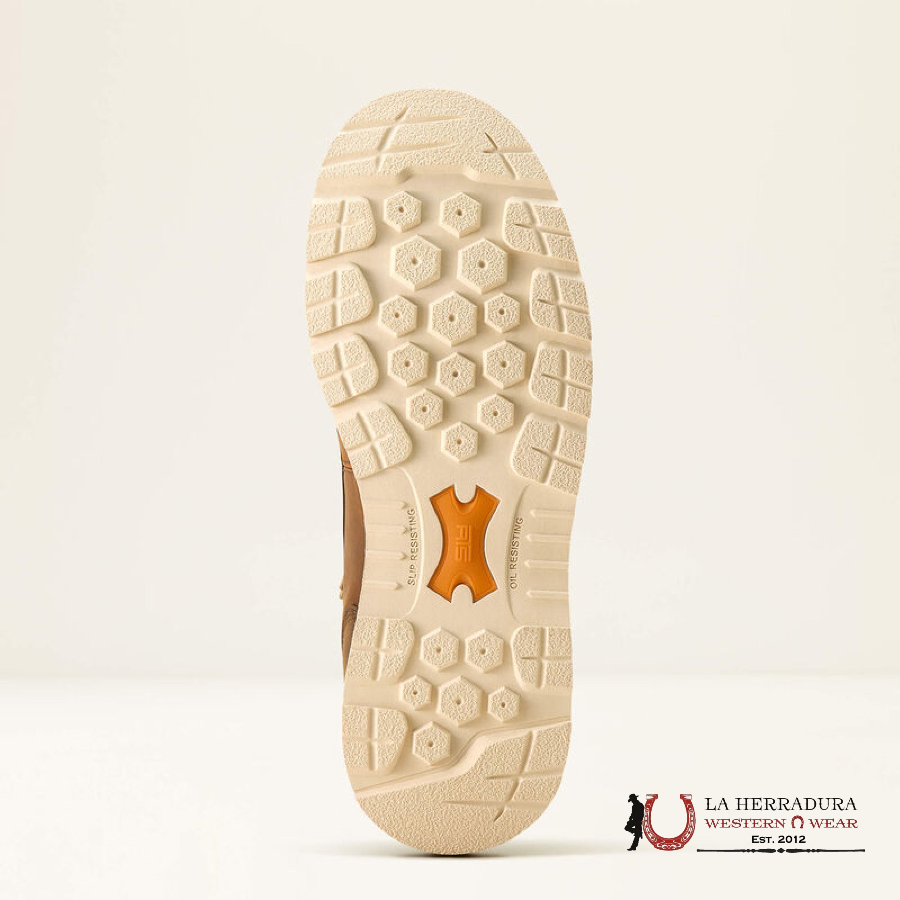 ARIAT REBAR “LIFT 6 WEDGE MOC TOE 6”H20 DISTRESSED BROWN ROUND TOE 10053614